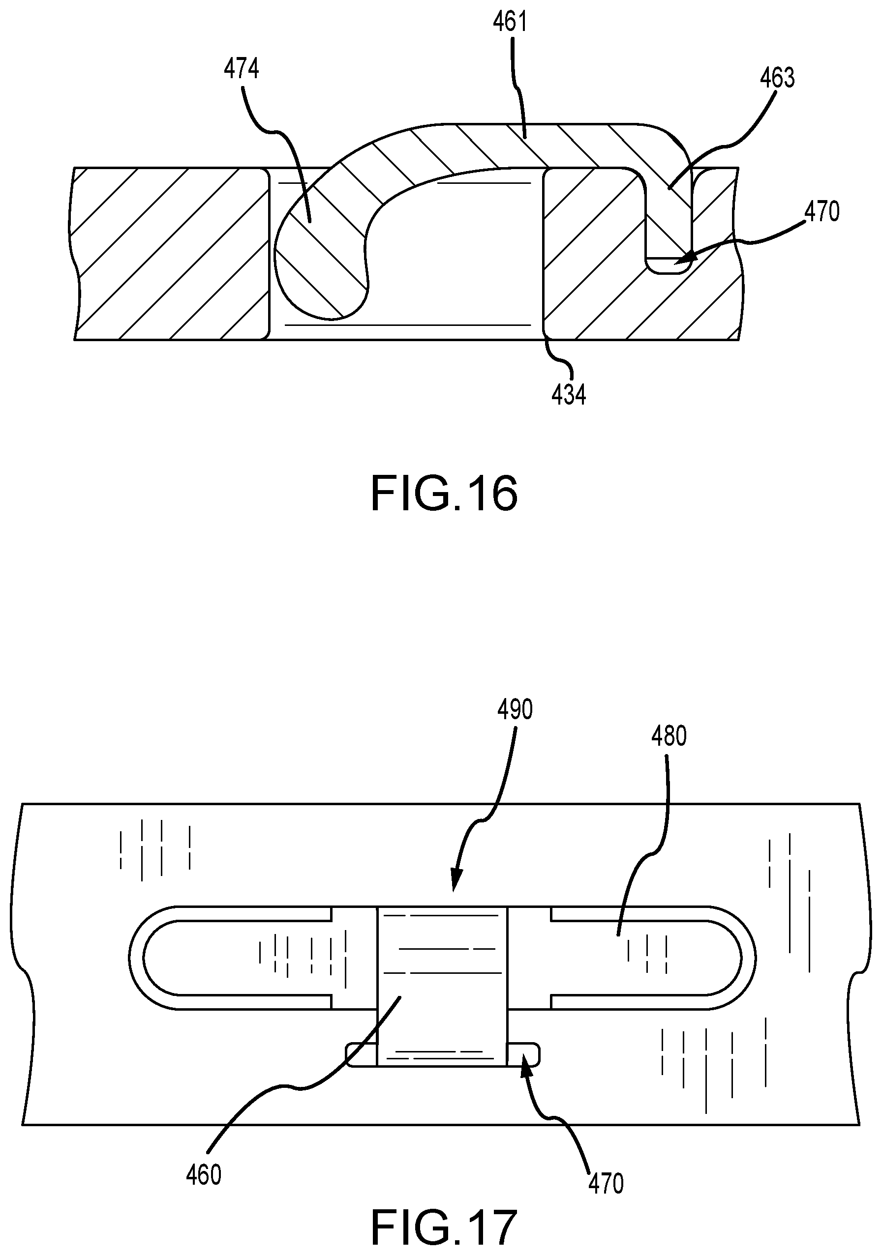 Patent US12472407 Figure 10 – Golf club heads with slits and flexure inserts