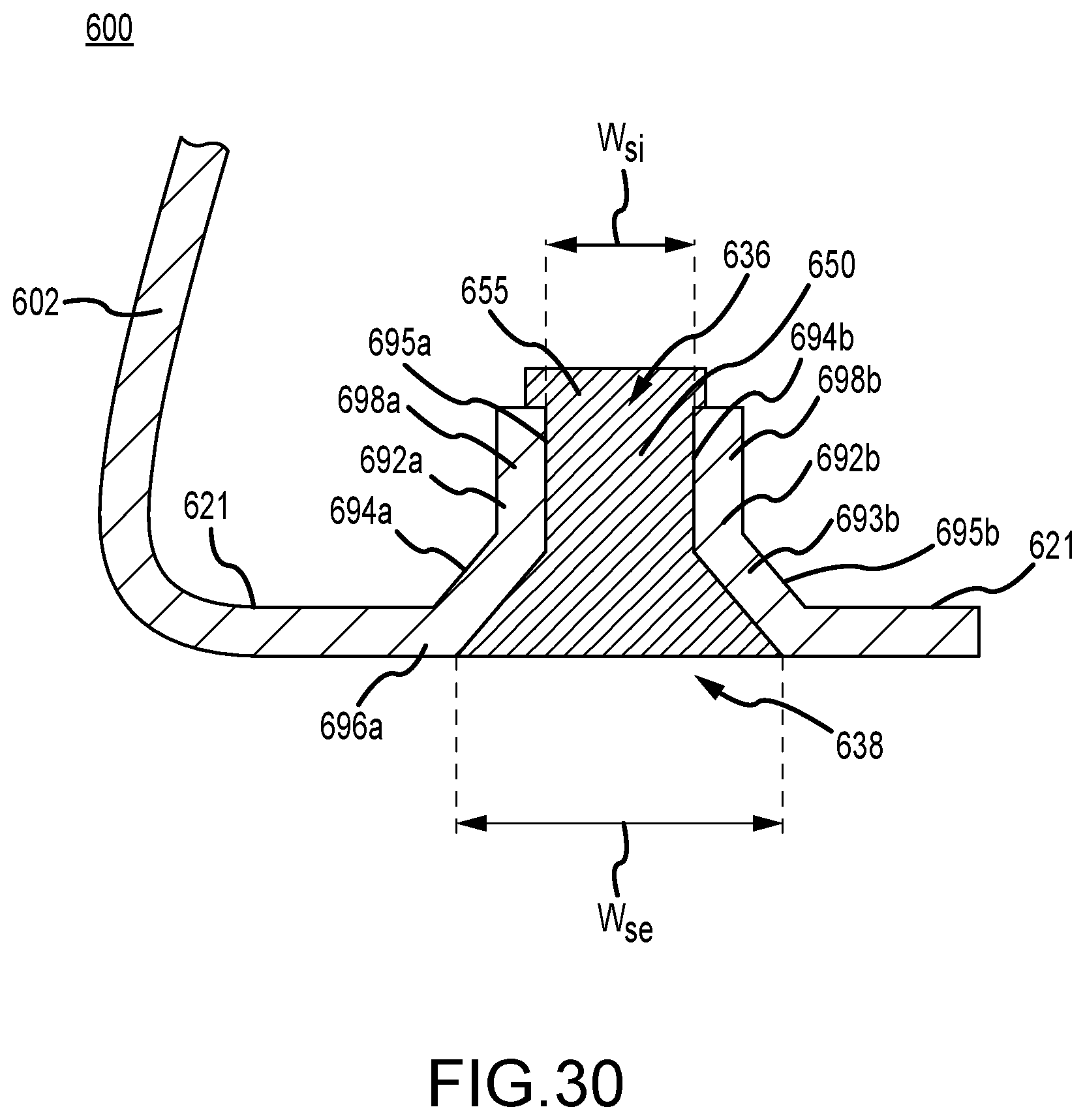 Patent US12472407 Figure 18 – Golf club heads with slits and flexure inserts