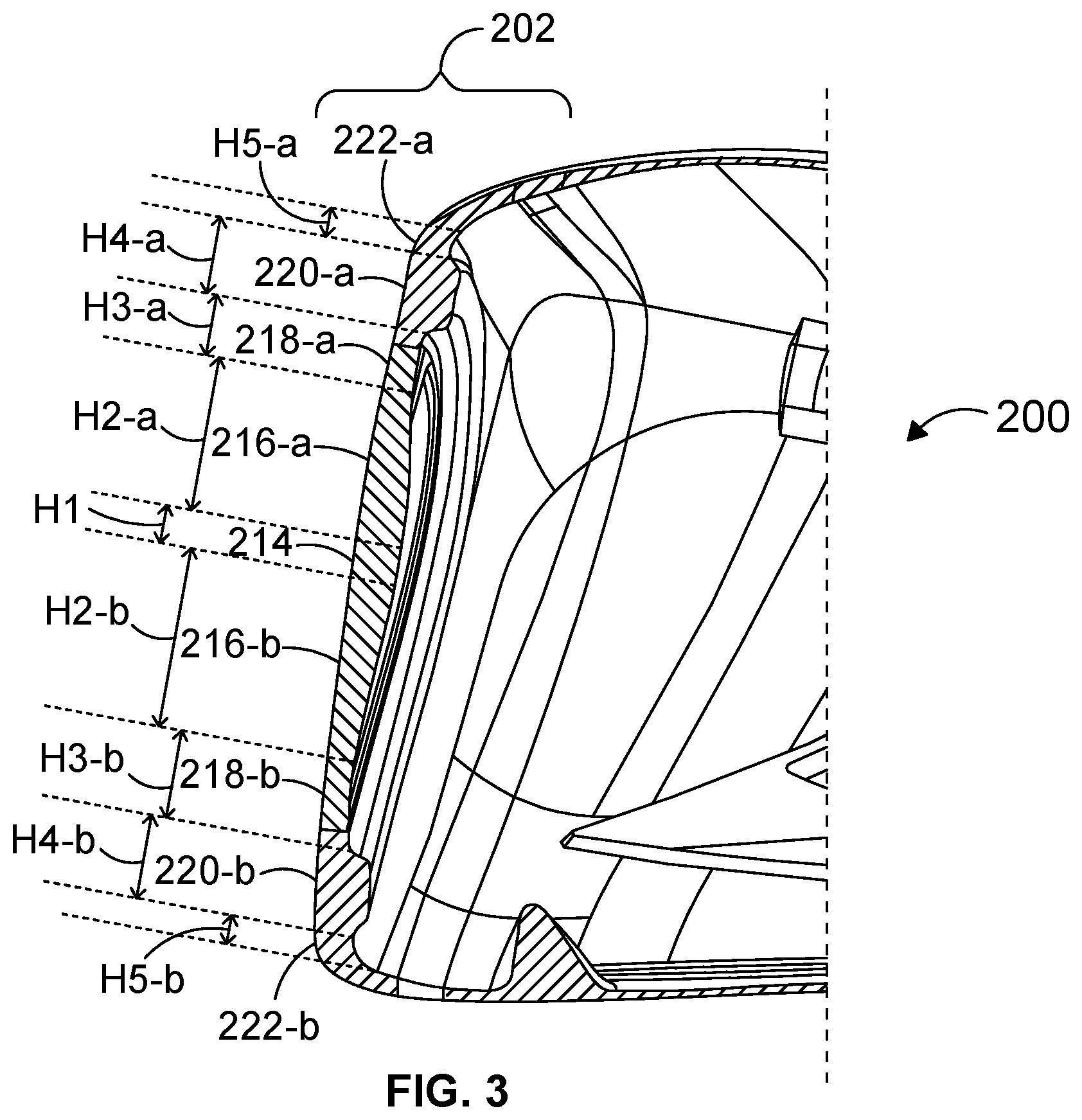 Patent US12472408 Figure 3 – Golf club head with improved striking face