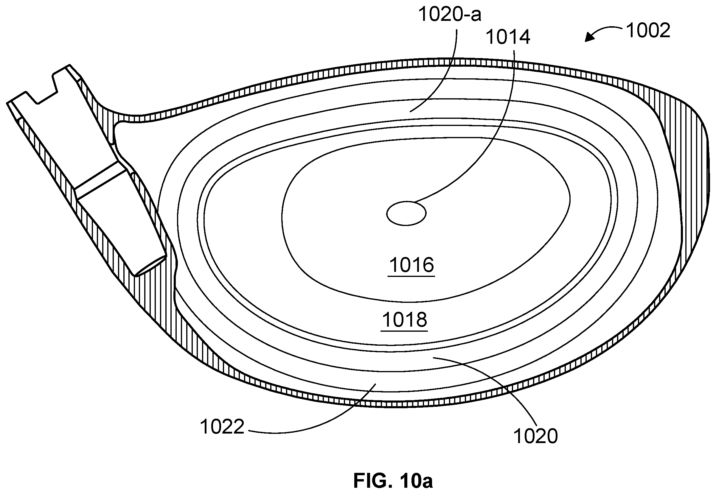 Patent US12472408 Figure 11 – Golf club head with improved striking face