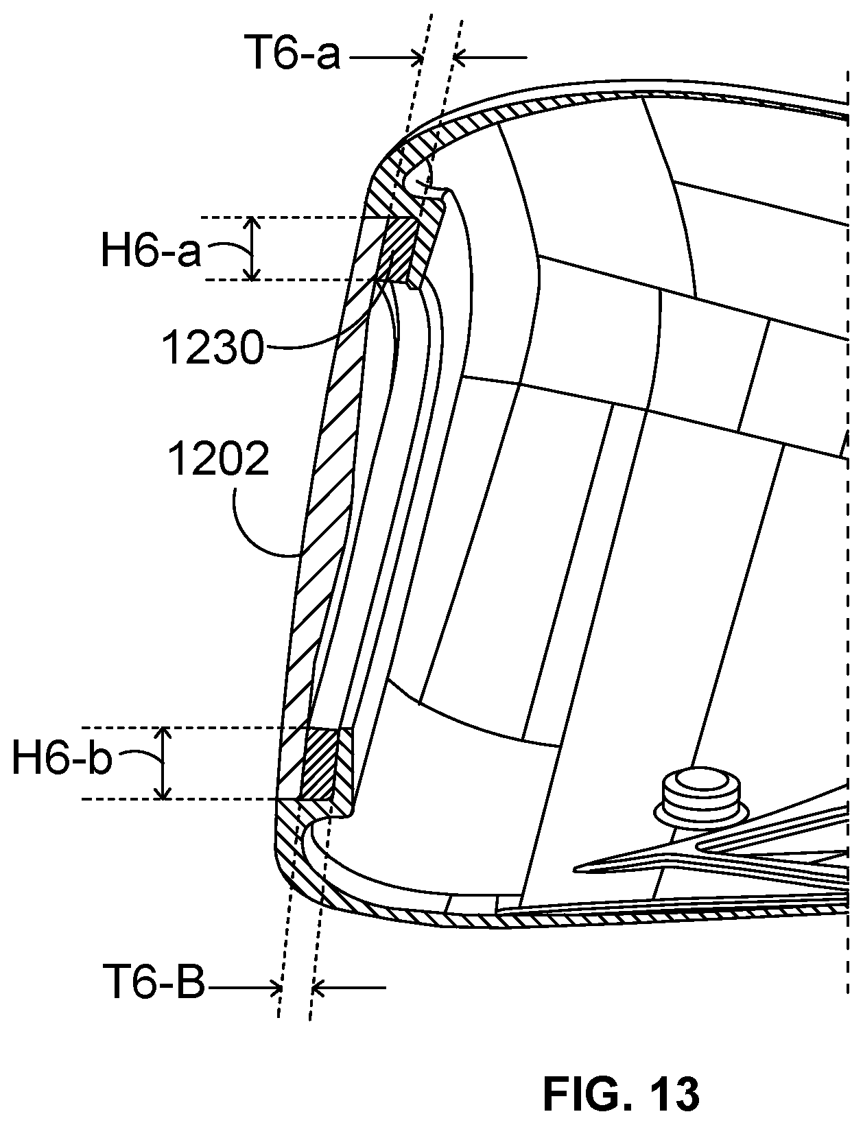 Patent US12472408 Figure 15 – Golf club head with improved striking face