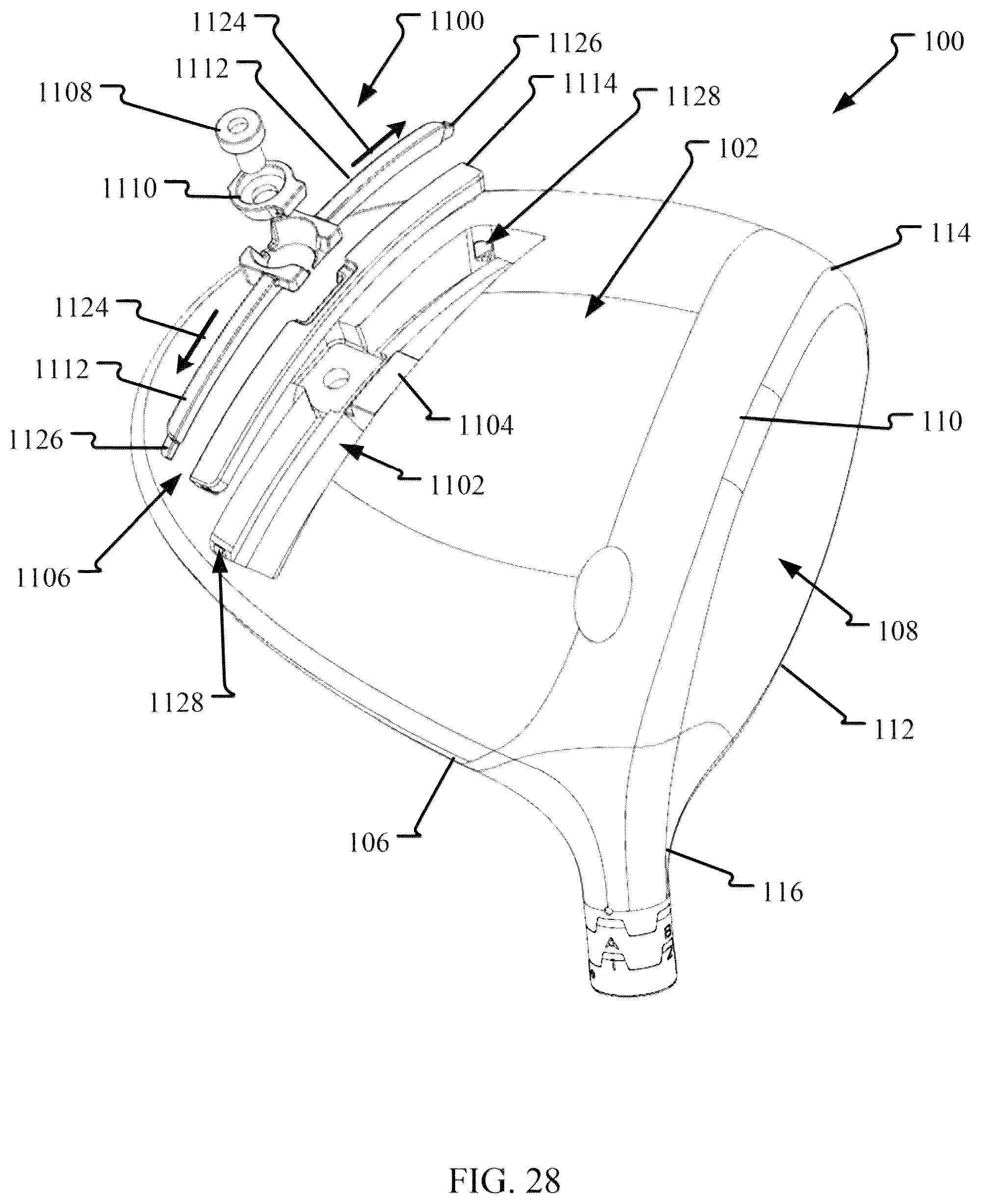 Patent US12472409 Figure 17 – Golf club having an adjustable weight assembly