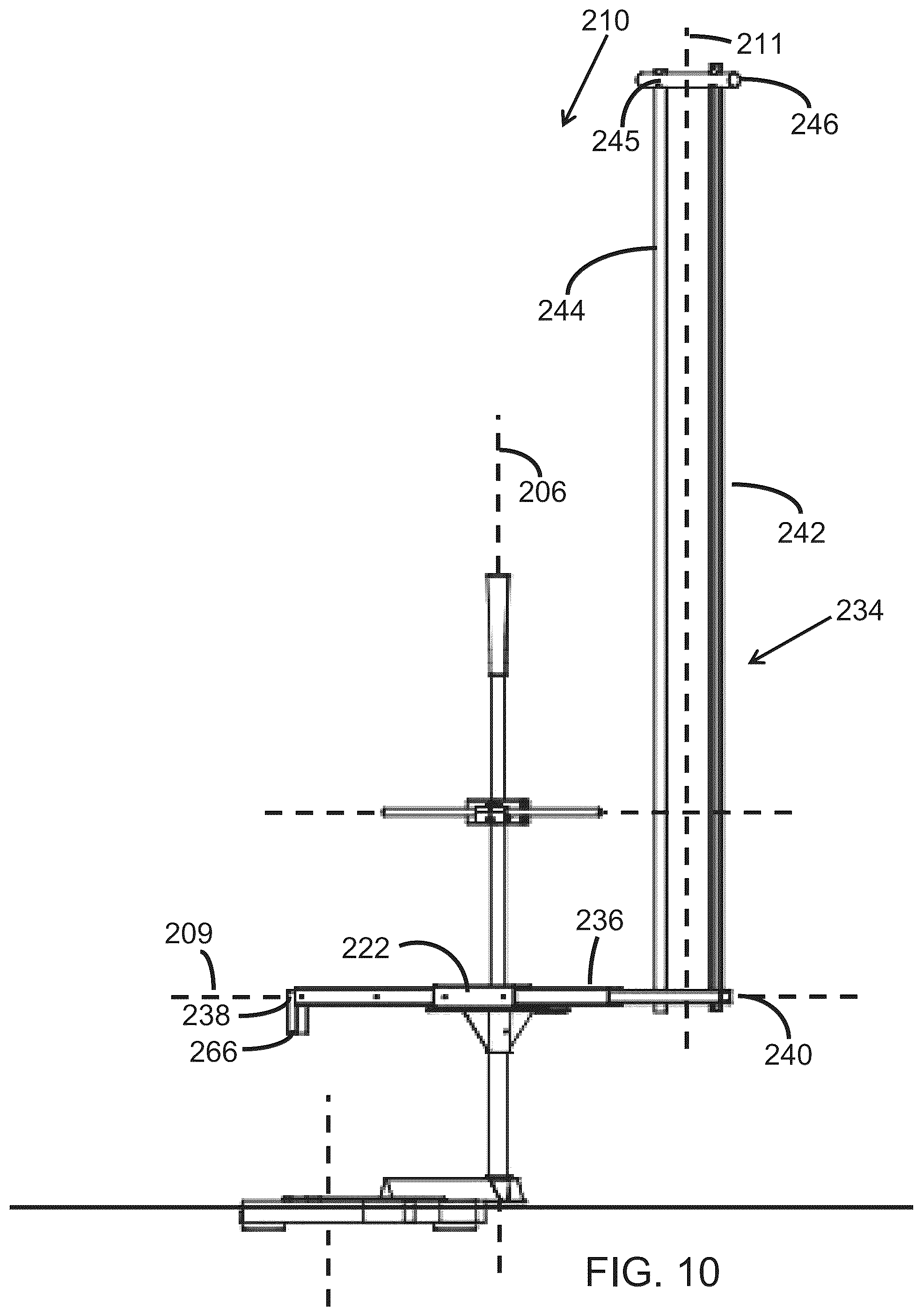Patent US12472413 Figure 8 – Swing training apparatus