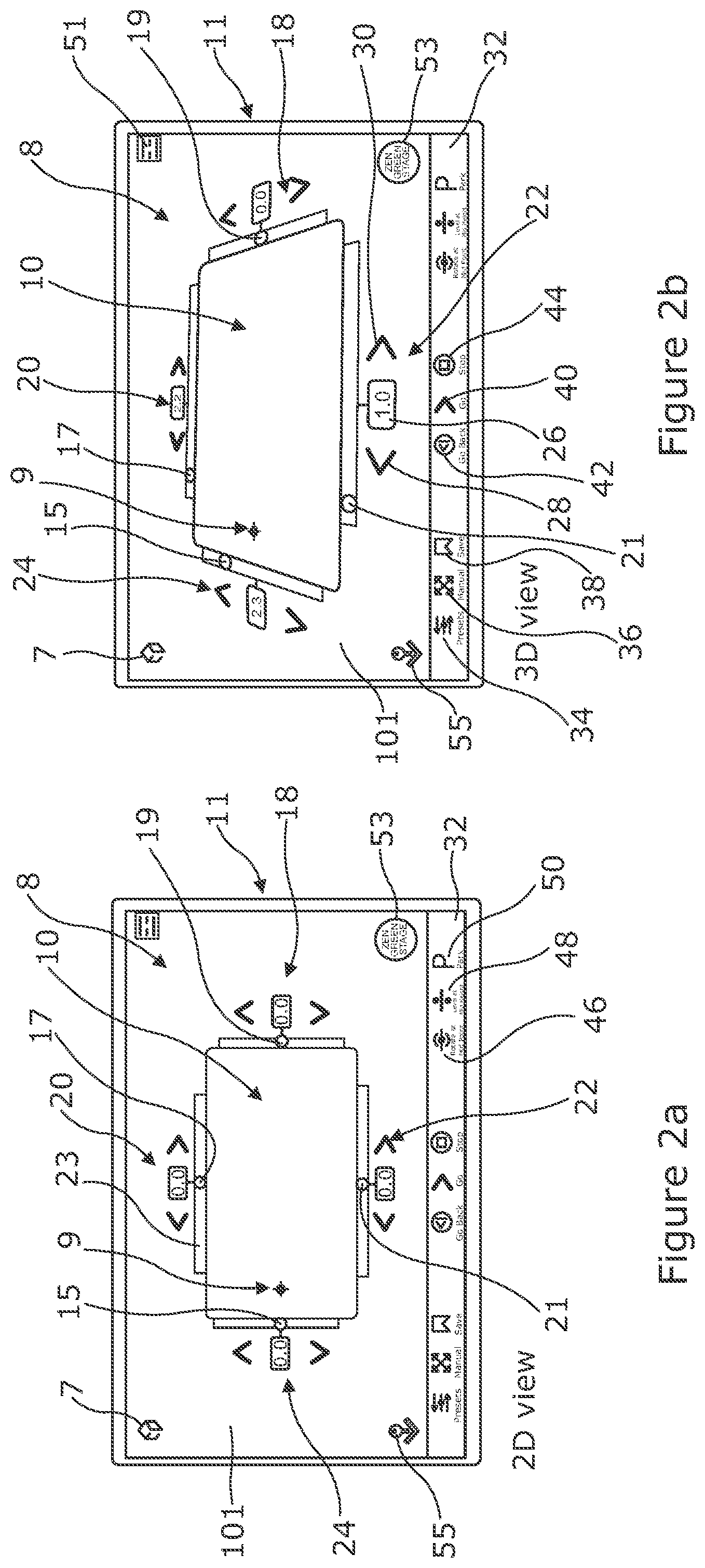 Patent US12472414 Figure 2 – Graphical user interface (GUI) a golf training apparatus or system and/or a method of use thereof
