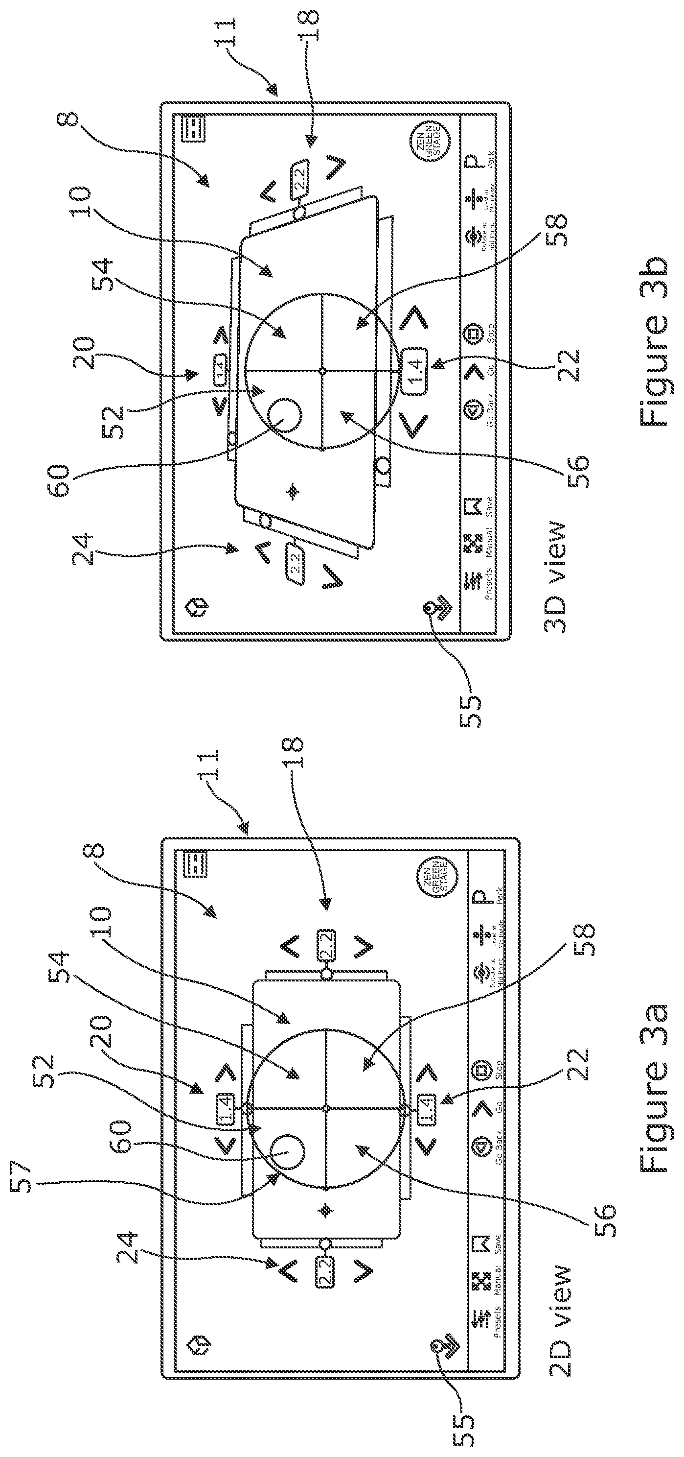 Patent US12472414 Figure 3 – Graphical user interface (GUI) a golf training apparatus or system and/or a method of use thereof
