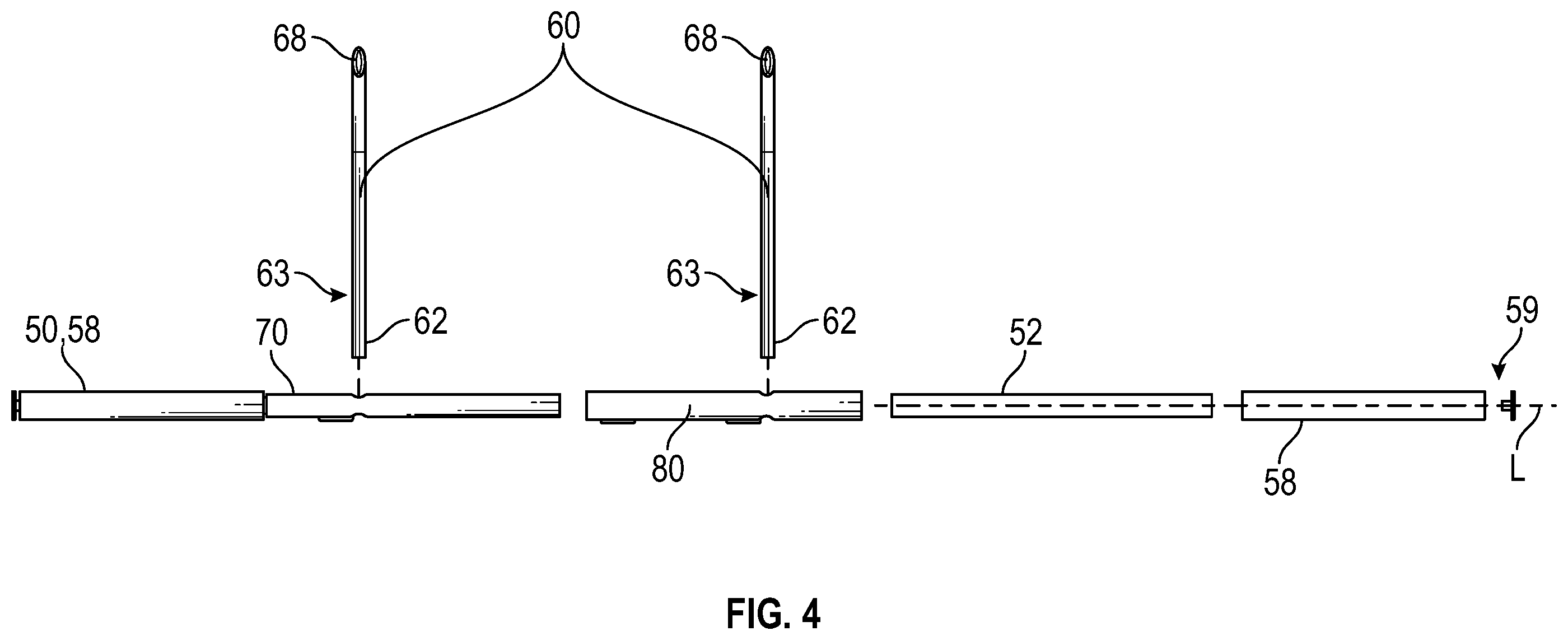 Patent US12472415 Figure 4 – Golf putt training aid