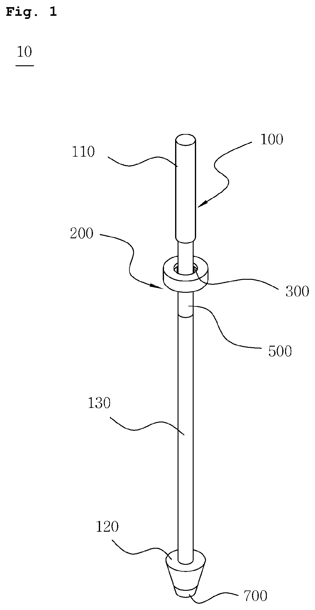 Patent US12472416 Figure 1 – Golf swing training apparatus