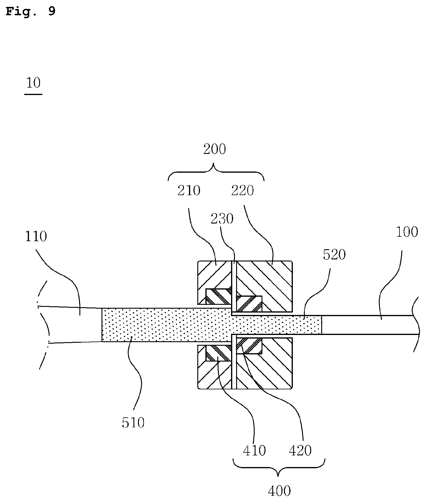 Patent US12472416 Figure 9 – Golf swing training apparatus
