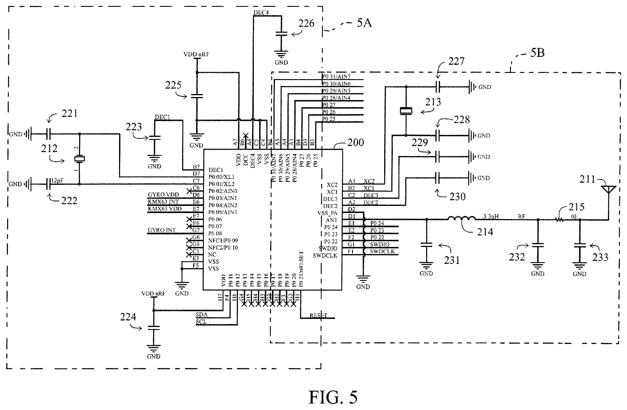 Patent US12472417 Figure 4 – Golf ball with electrical components