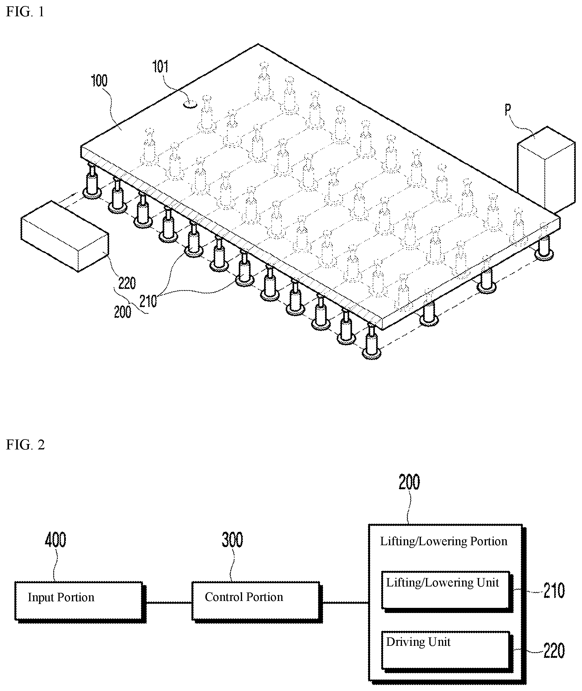 Patent US12472418 Figure 1 – Height-adjustable golf practice apparatus