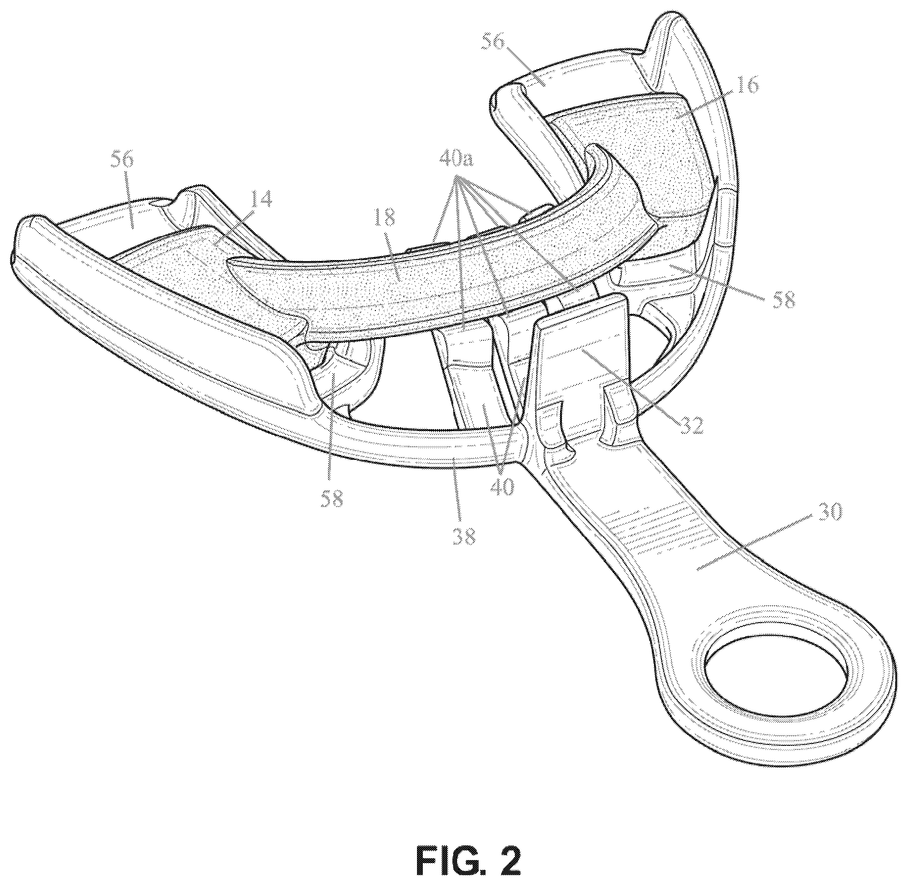 Patent US12472421 Figure 2 – Dental guard and tray and method of forming such