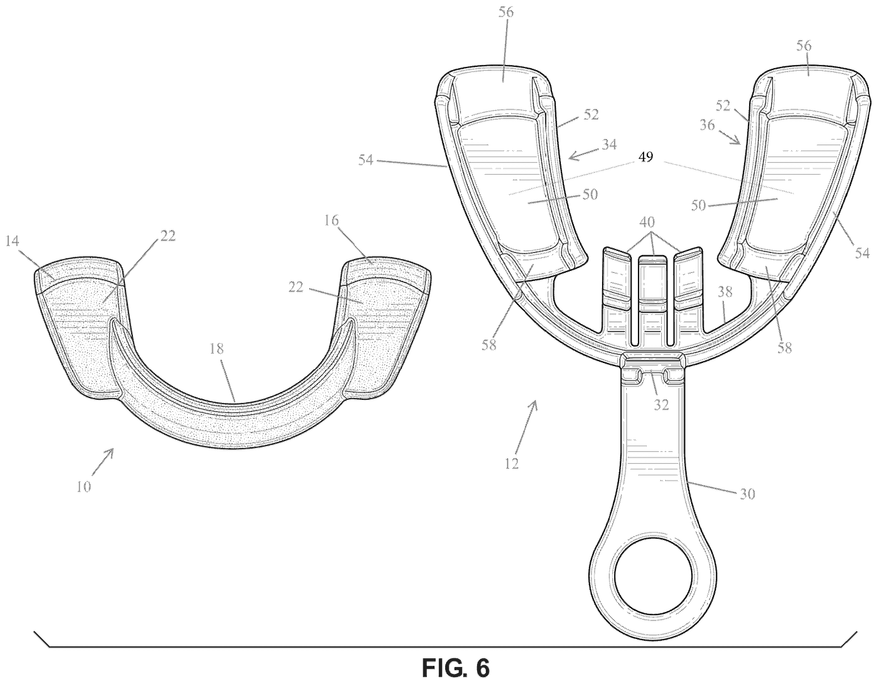 Patent US12472421 Figure 6 – Dental guard and tray and method of forming such