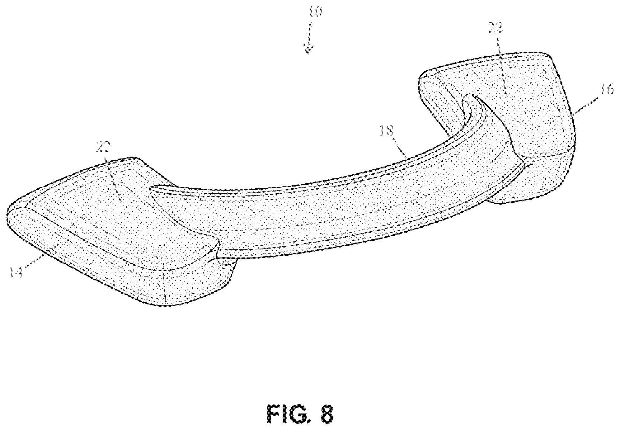 Patent US12472421 Figure 8 – Dental guard and tray and method of forming such