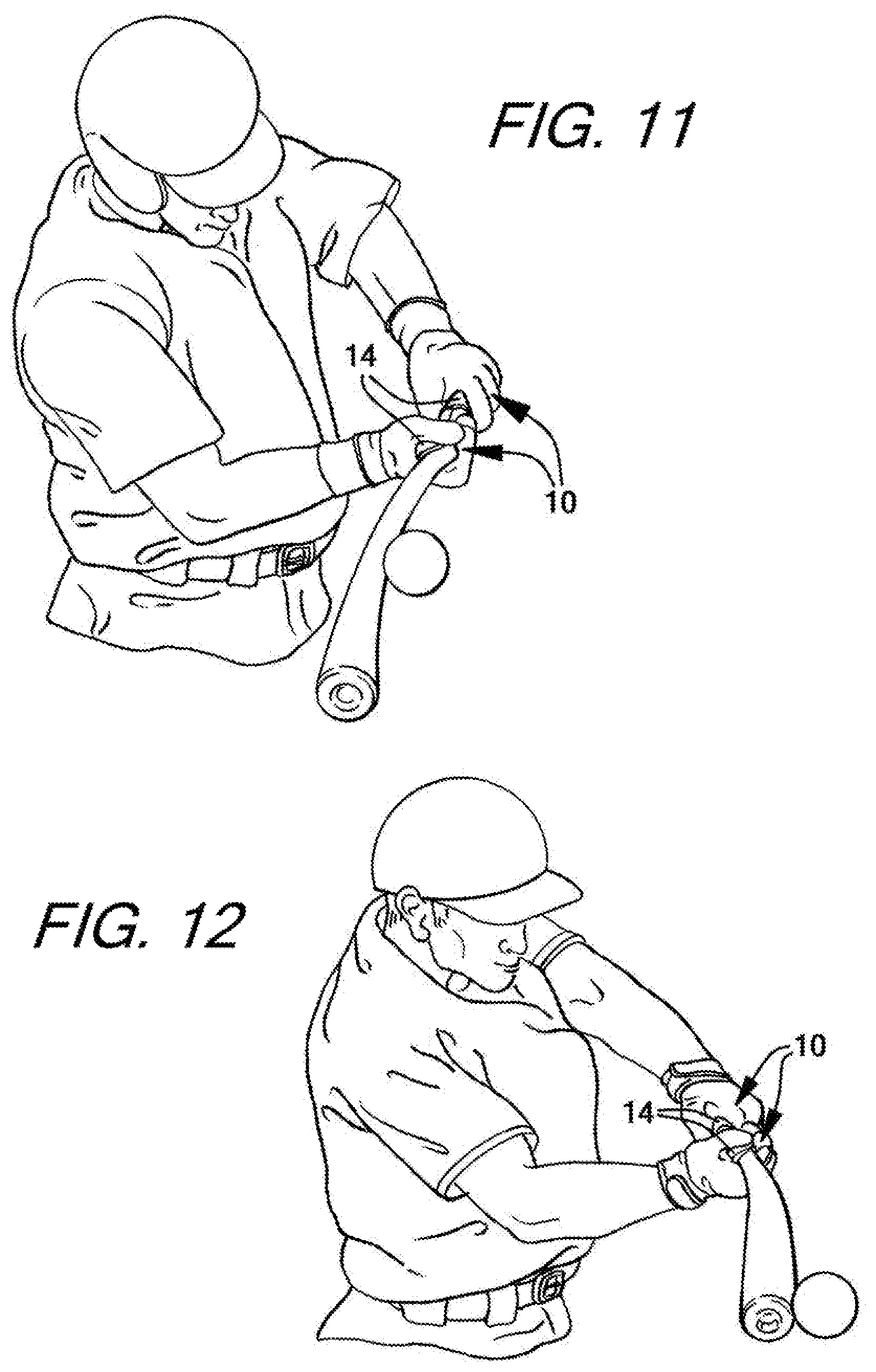 Patent US12472422 Figure 6 – Batting glove and cushioning apparatus