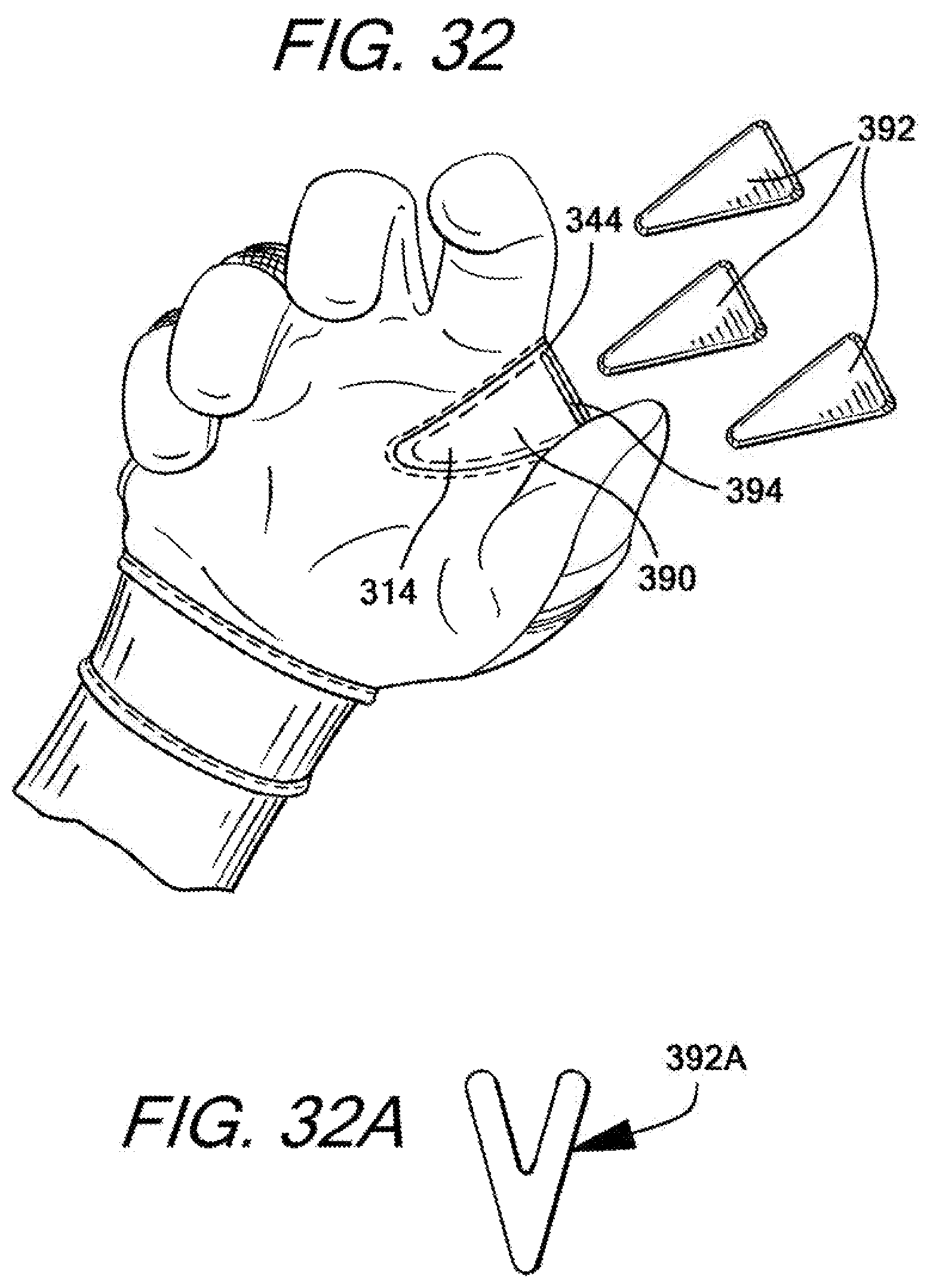 Patent US12472422 Figure 16 – Batting glove and cushioning apparatus