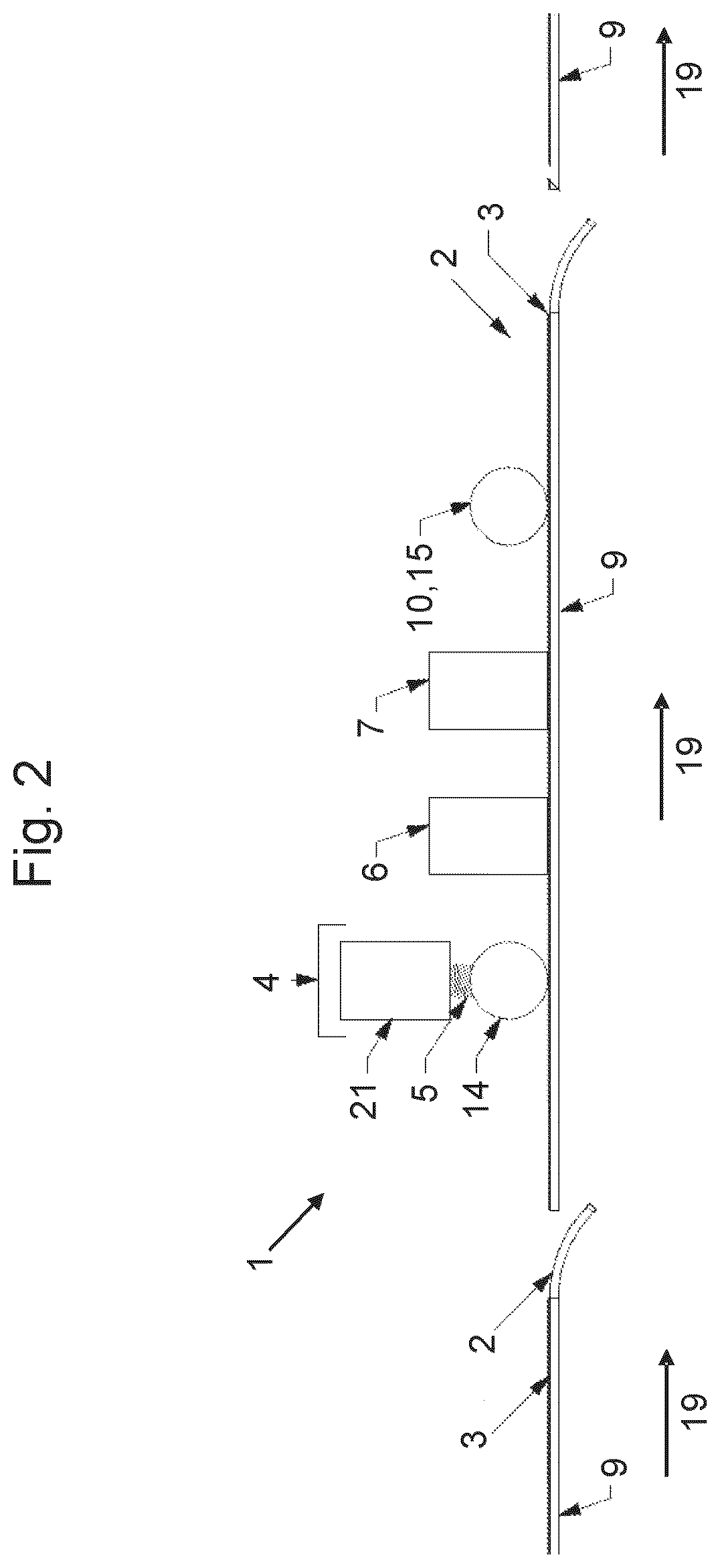 Patent US12472423 Figure 2 – Device and method for treating a running-surface coating of a piece of winter sports equipment