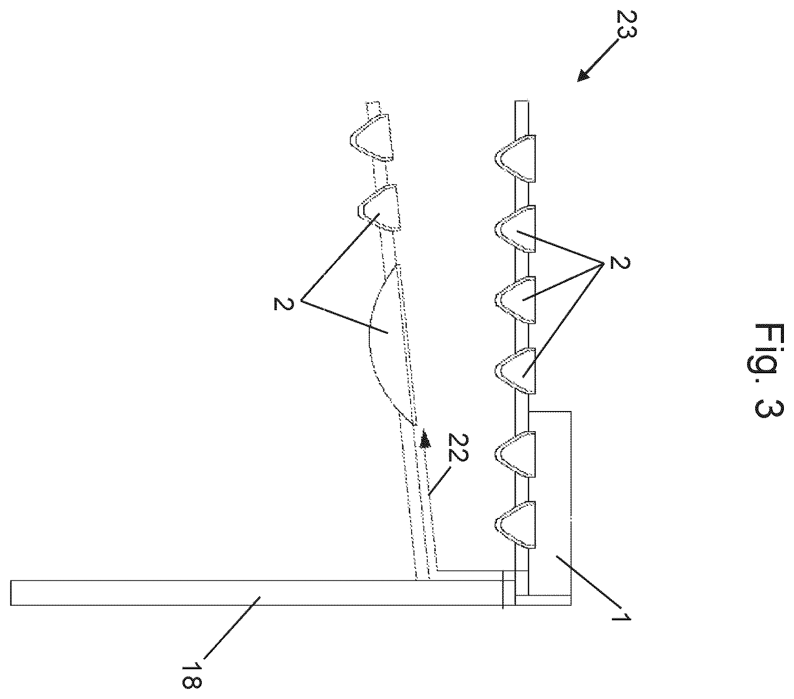 Patent US12472423 Figure 3 – Device and method for treating a running-surface coating of a piece of winter sports equipment