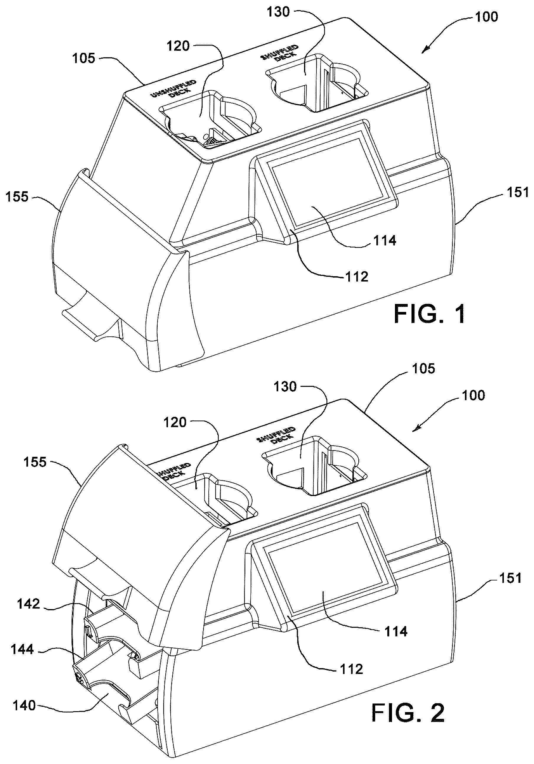 Patent US12472424 Figure 1 – Method of conducting a multi-deck card game