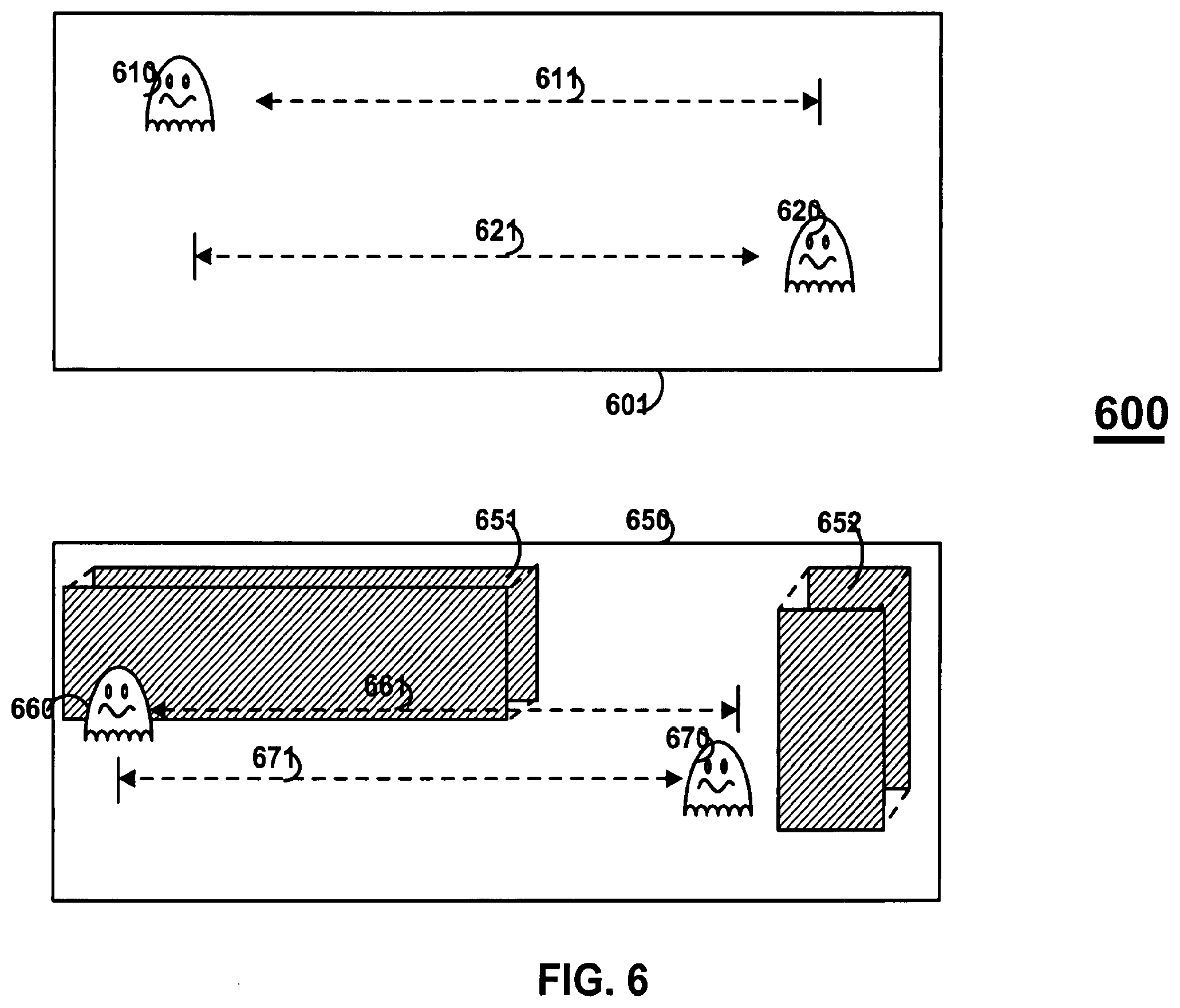 Patent US12472425 Figure 6 – Location-based games and augmented reality systems