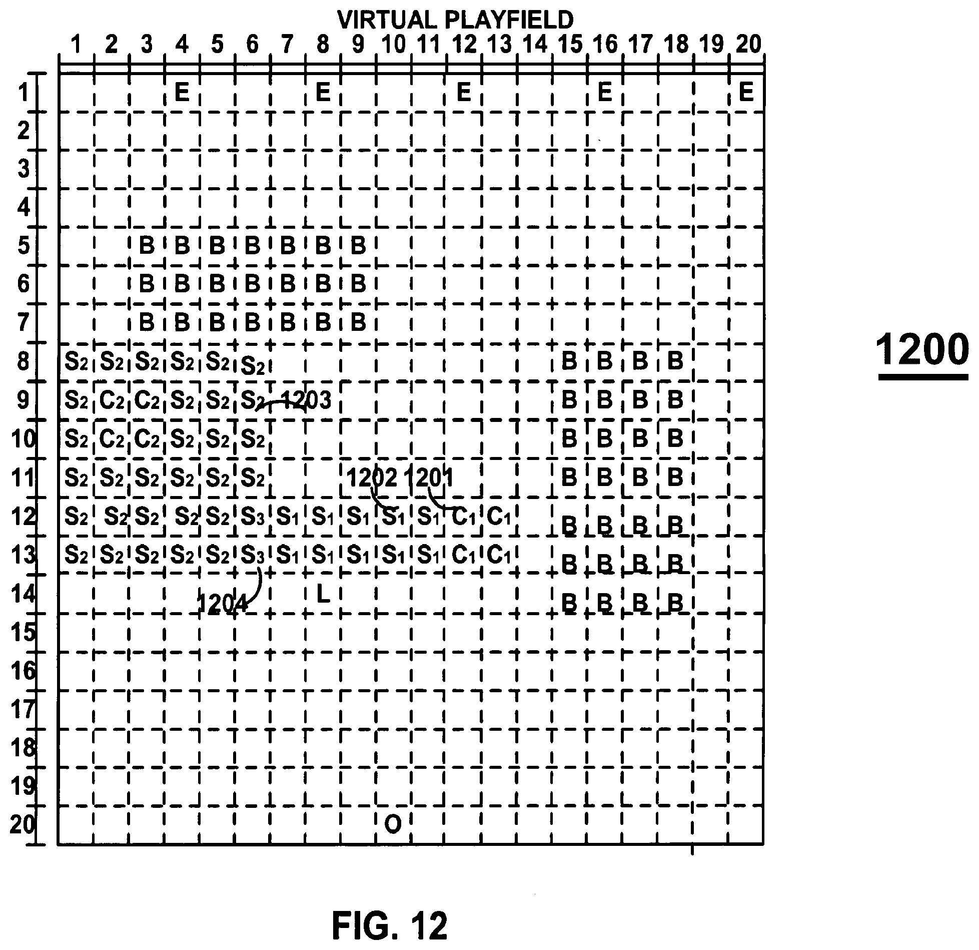 Patent US12472425 Figure 12 – Location-based games and augmented reality systems