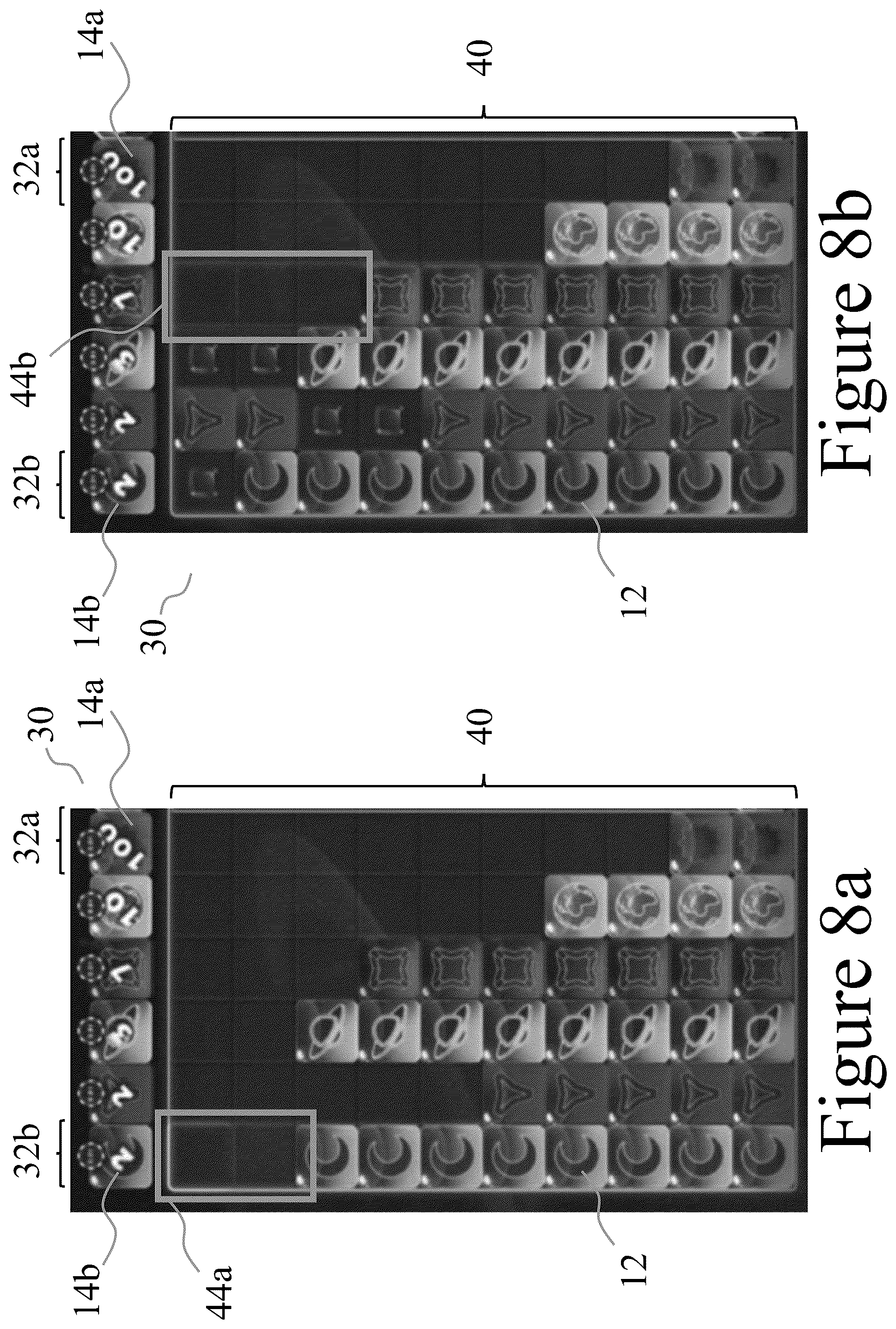 Patent US12472430 Figure 8 – Method, system and computer program for rendering a gameplay sequence in a graphical user interface of a computer device