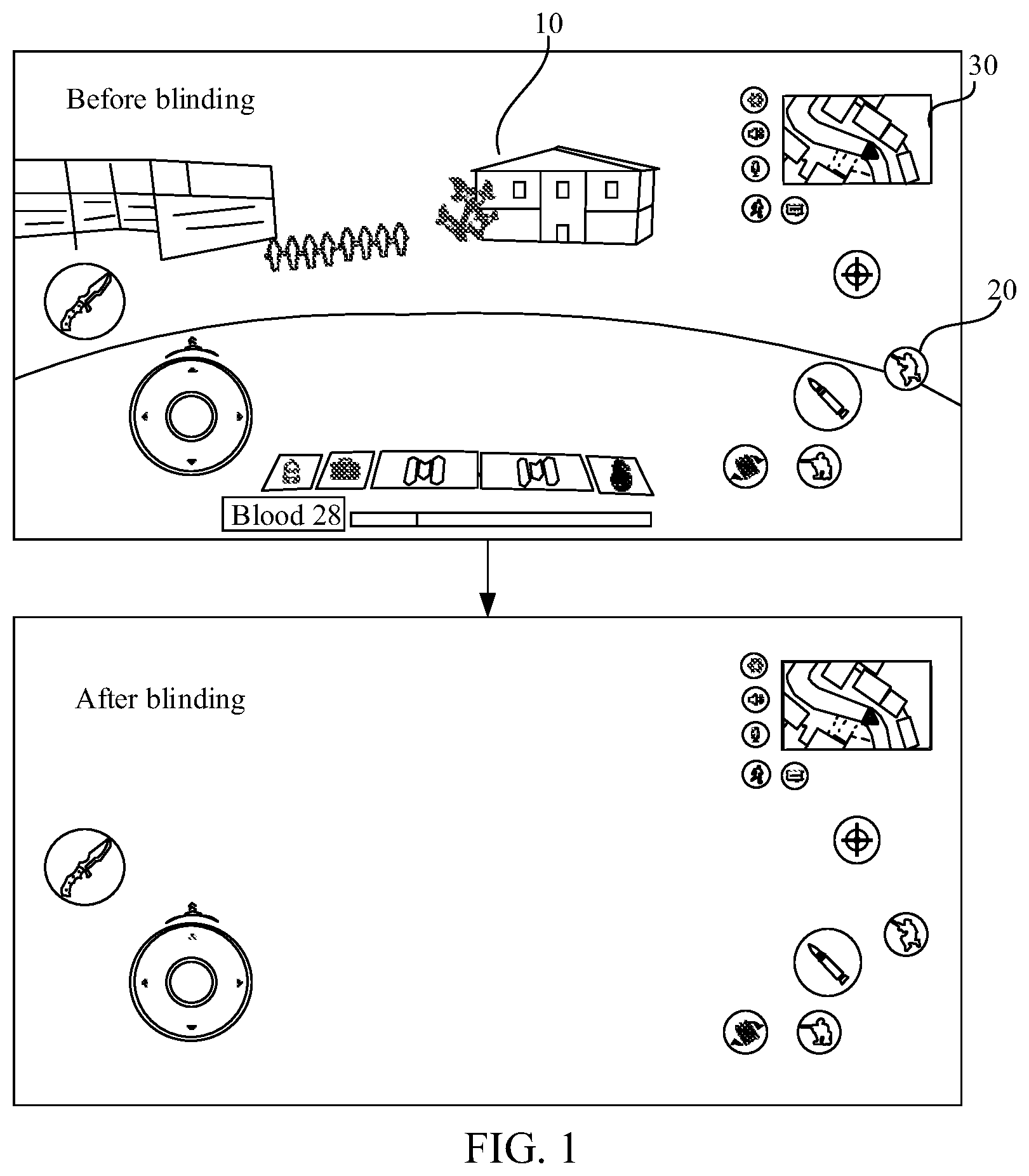 Patent US12472431 Figure 1 – User interface display method and apparatus, device, and storage medium