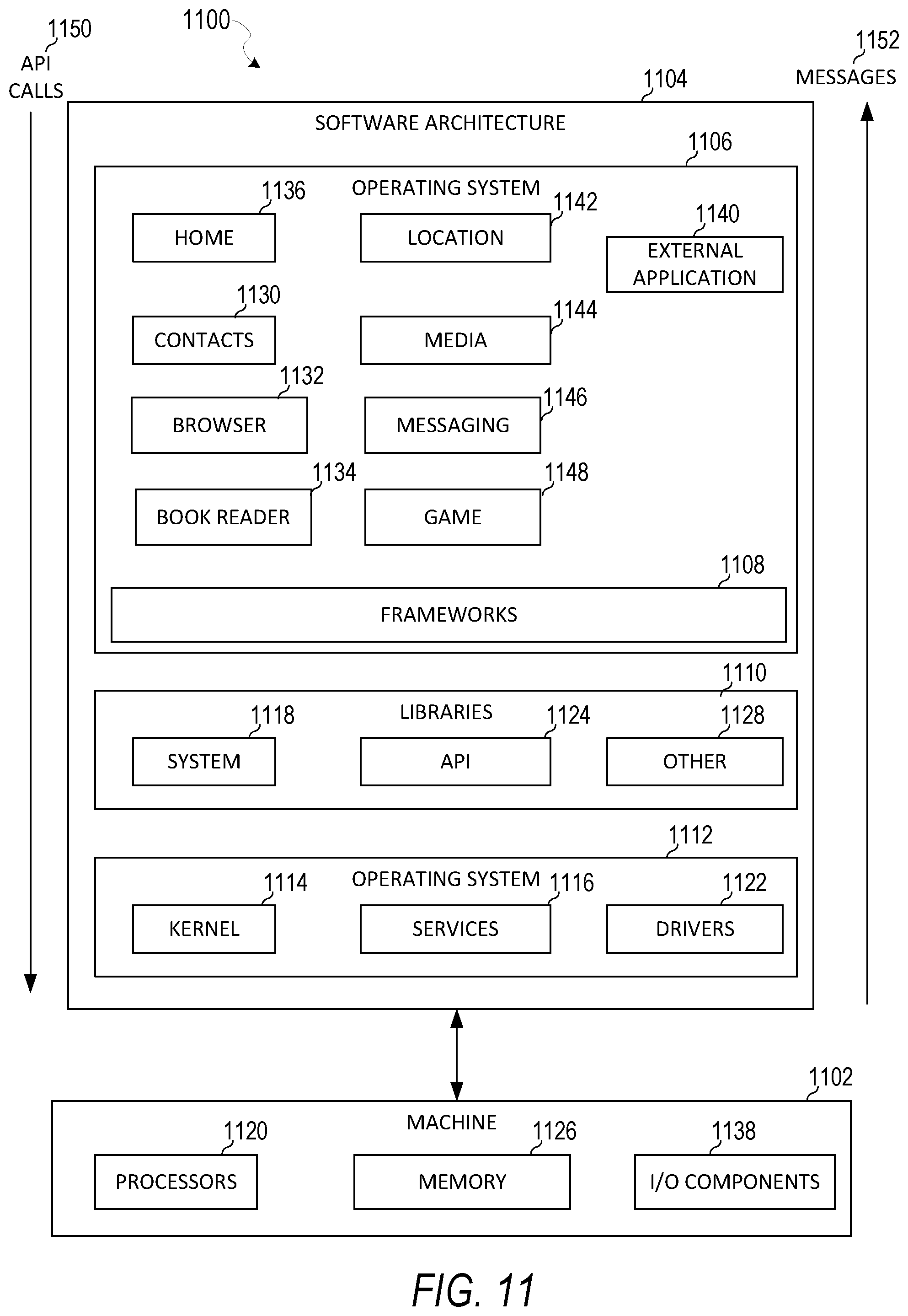 Patent US12472435 Figure 12 – External controller for an eyewear device