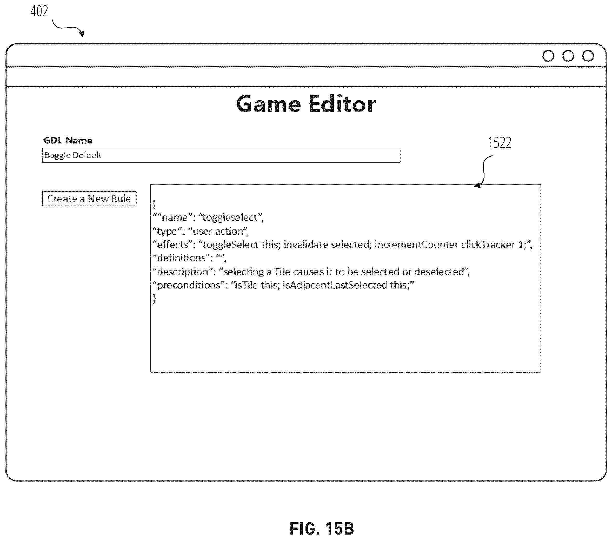 Patent US12472436 Figure 19 – Game definition file
