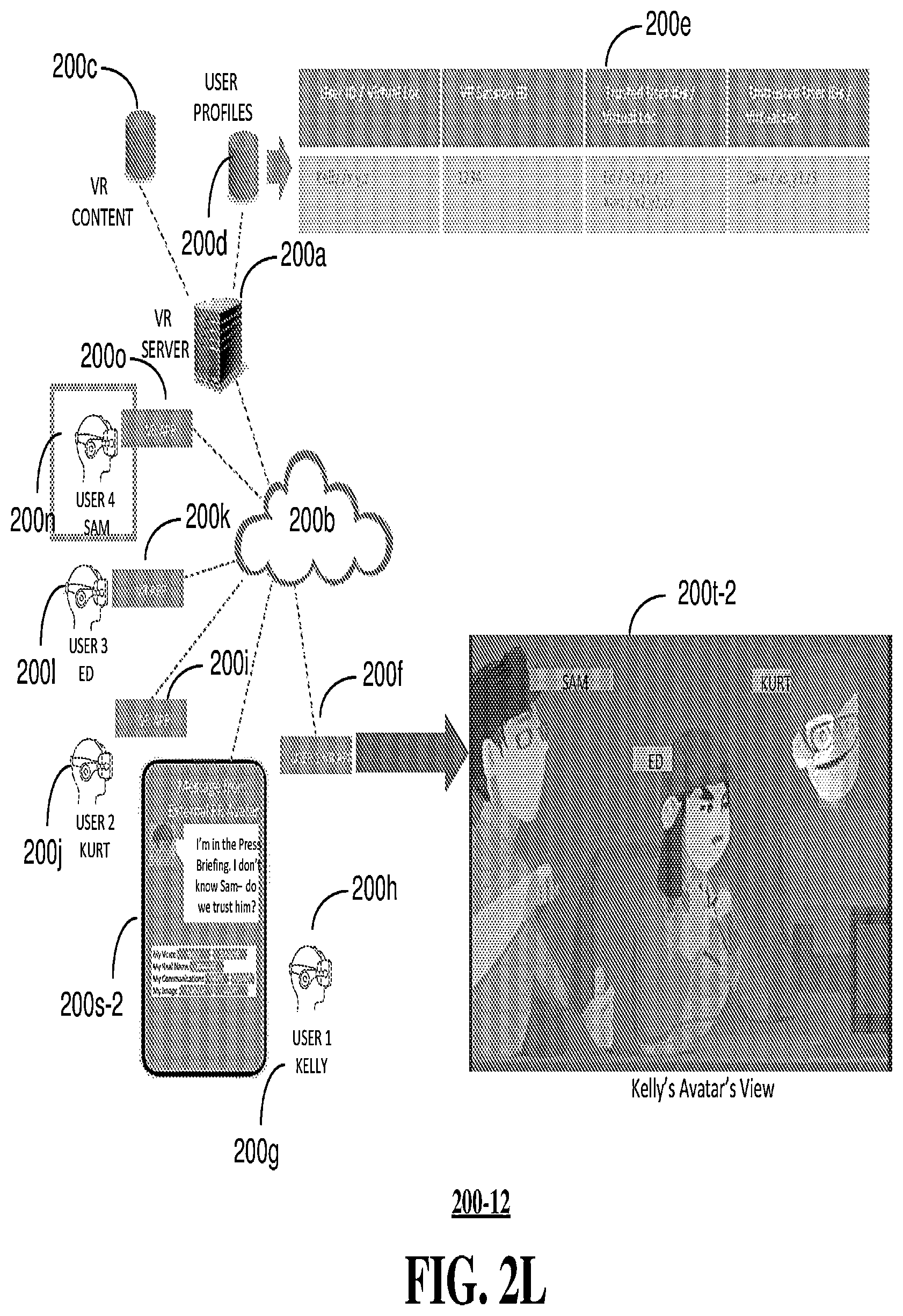 Patent US12472438 Figure 13 – Methods, systems, and devices to protect personal identifiable (PI) data when a user utilizes an avatar in a virtual environment