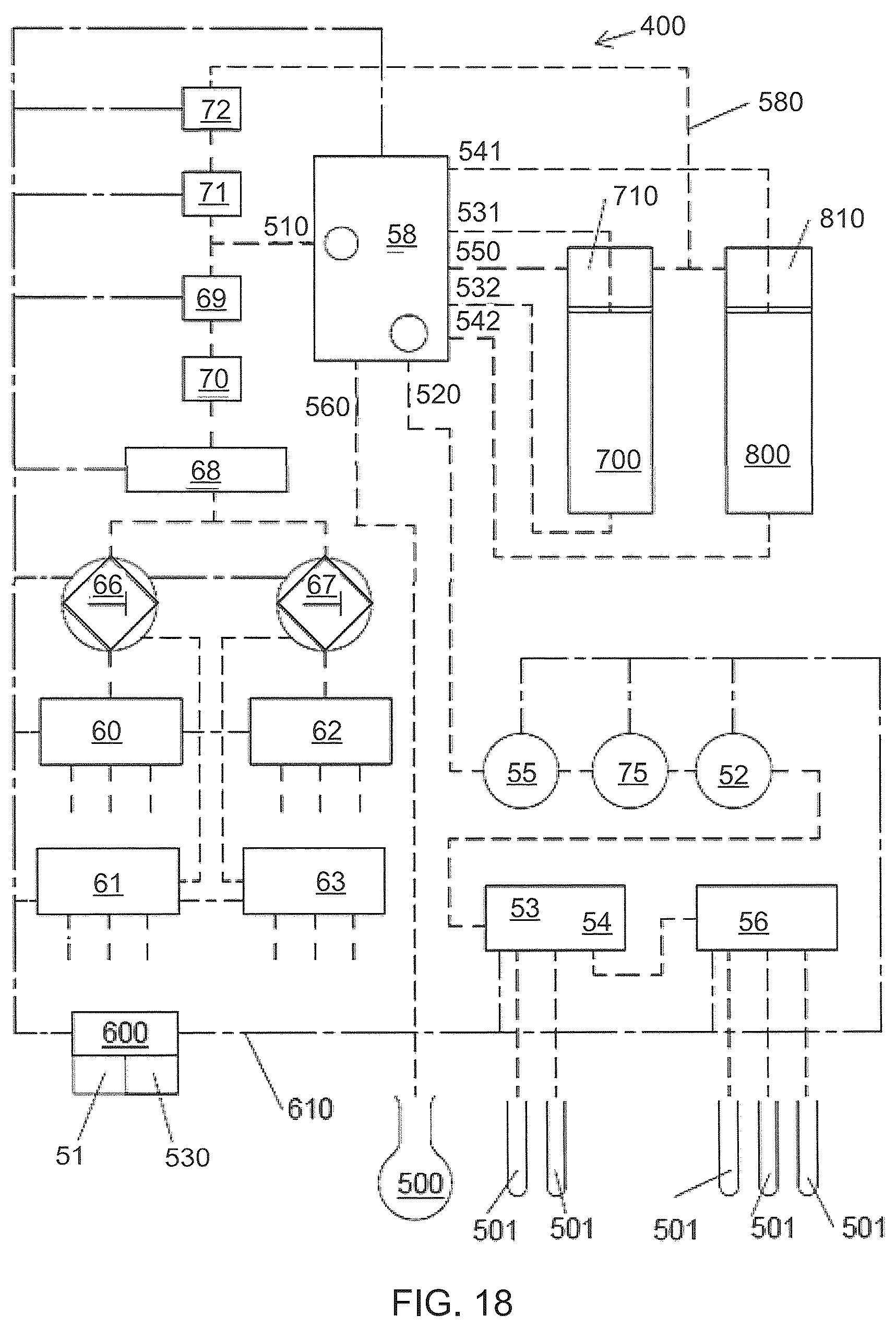 Patent US12472447 Figure 16 – Chromatography system and couplings therefor