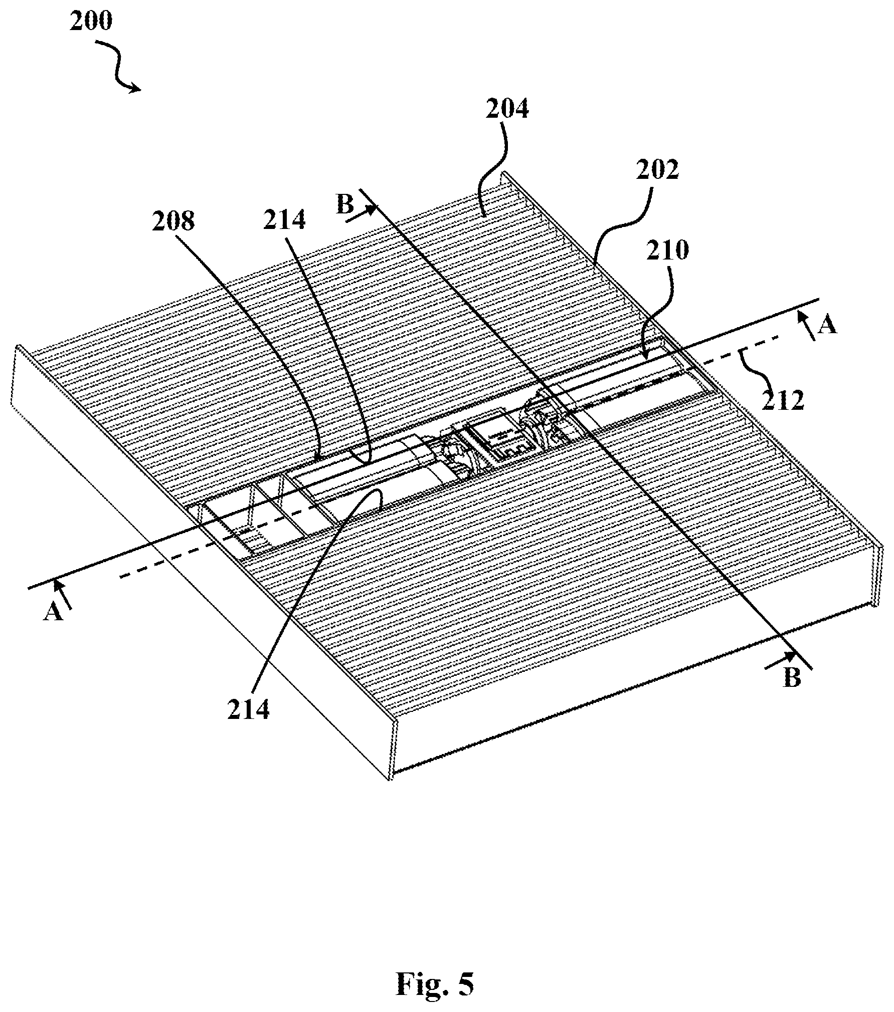 Patent US12472452 Figure 5 – Air filter unit comprising an odorant dispersing system