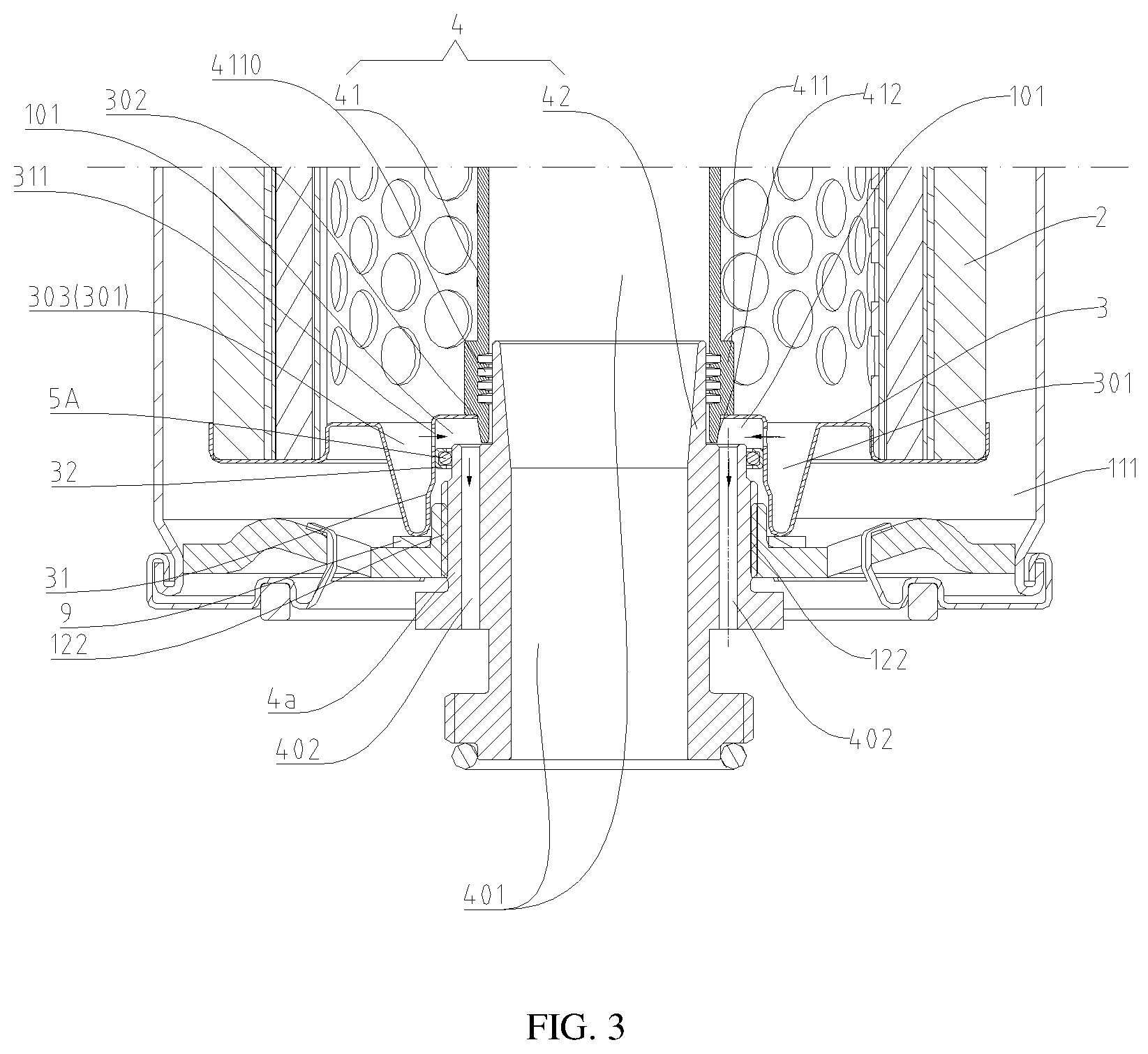 Patent US12472453 Figure 3 – Gas liquid separation device