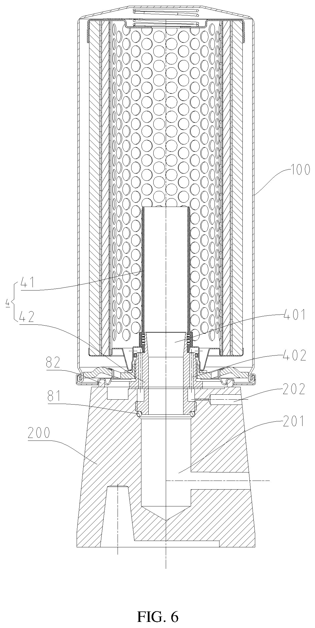Patent US12472453 Figure 6 – Gas liquid separation device