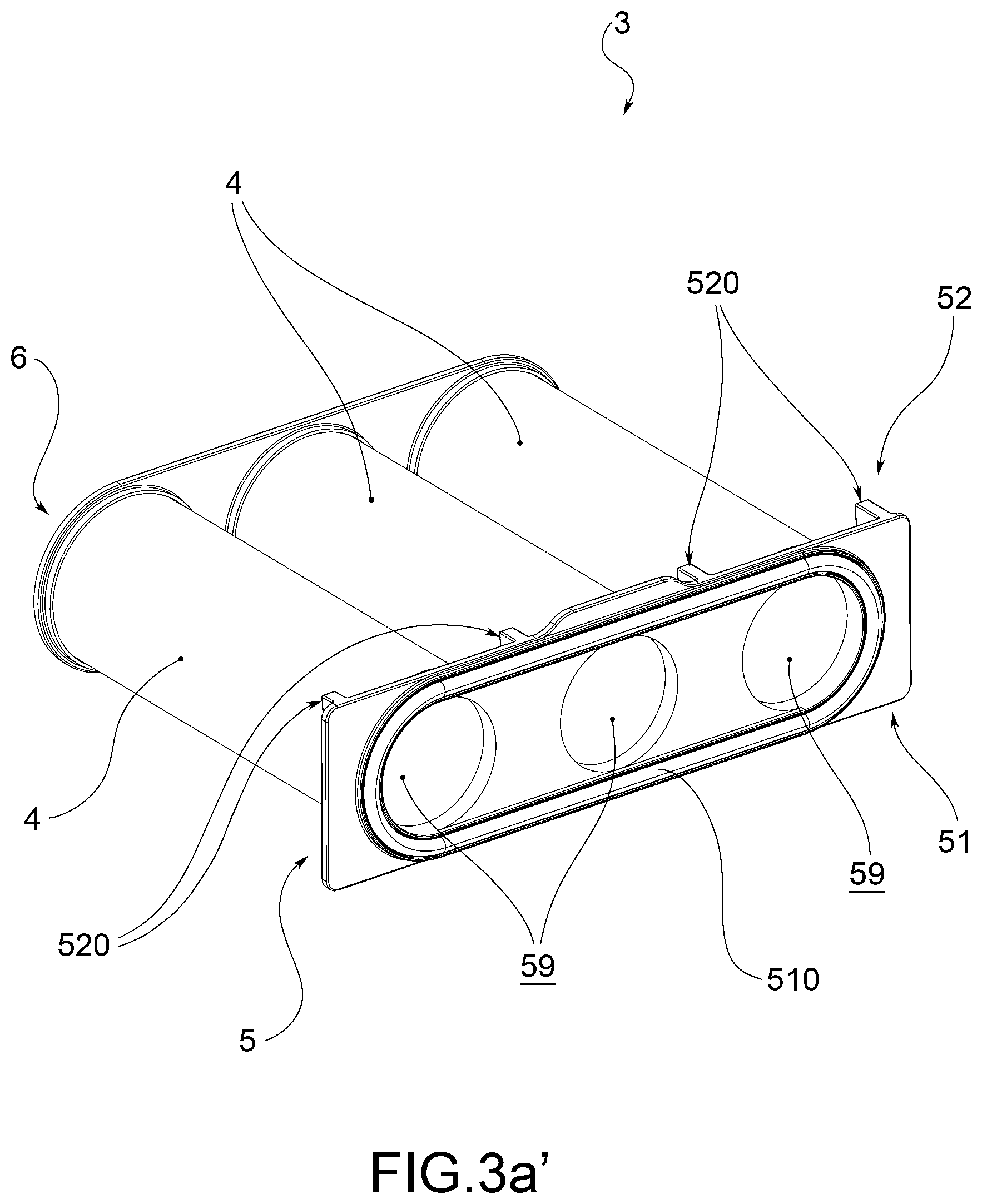 Patent US12472454 Figure 3 – Air filtration assembly