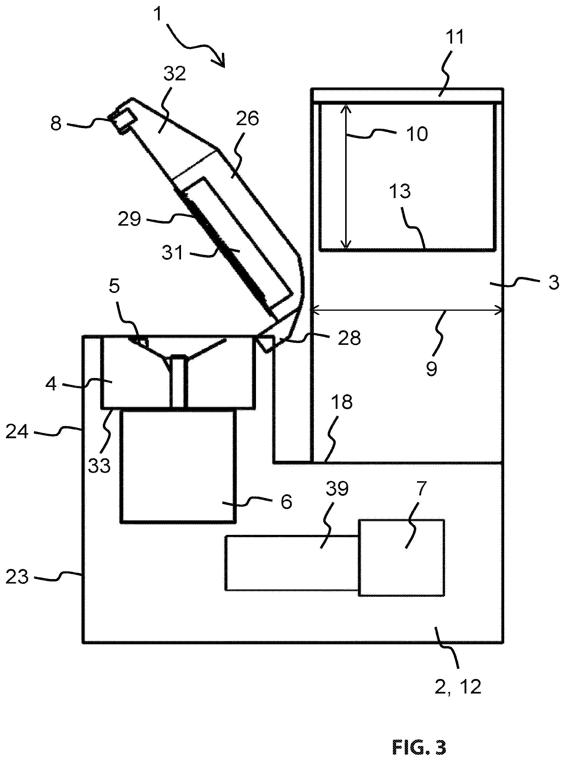 Patent US12472474 Figure 3 – Method and device for producing a suspension