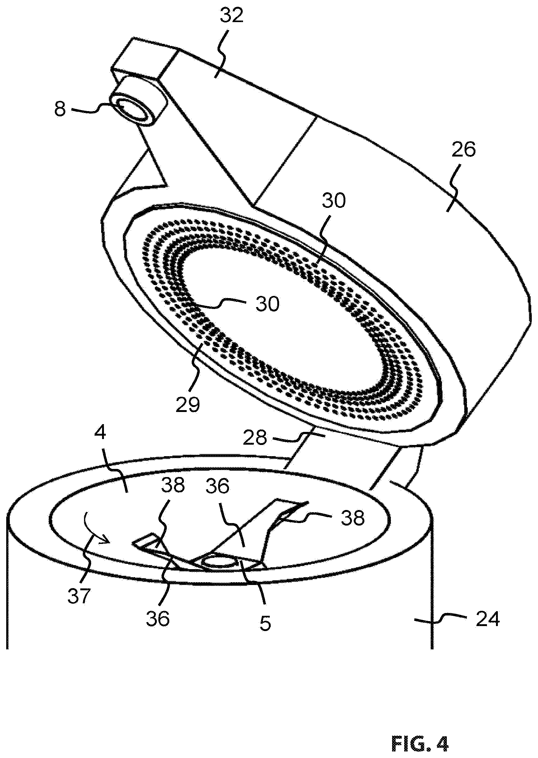 Patent US12472474 Figure 4 – Method and device for producing a suspension