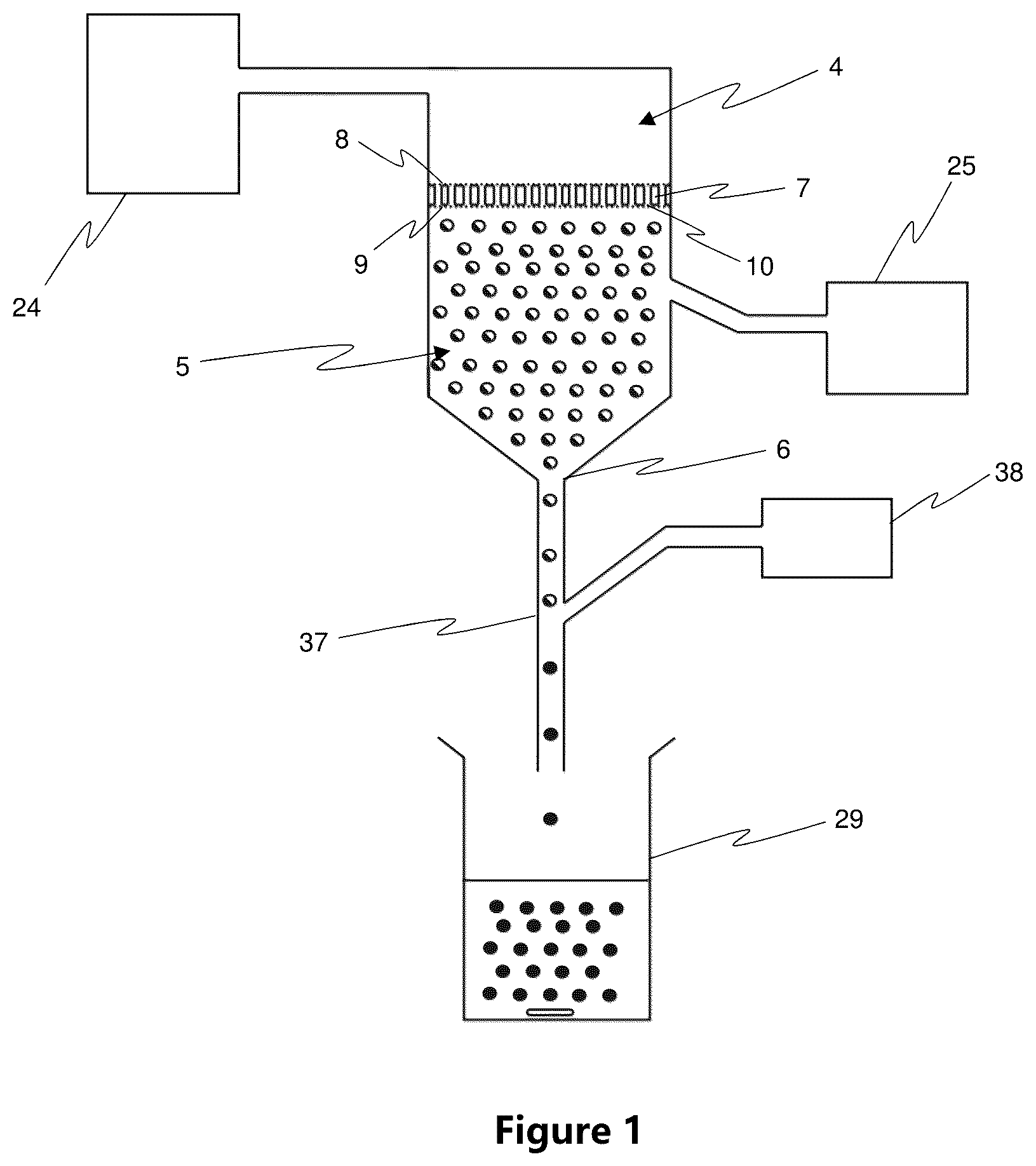 Patent US12472479 Figure 1 – Capsules with a hydrogel matrix