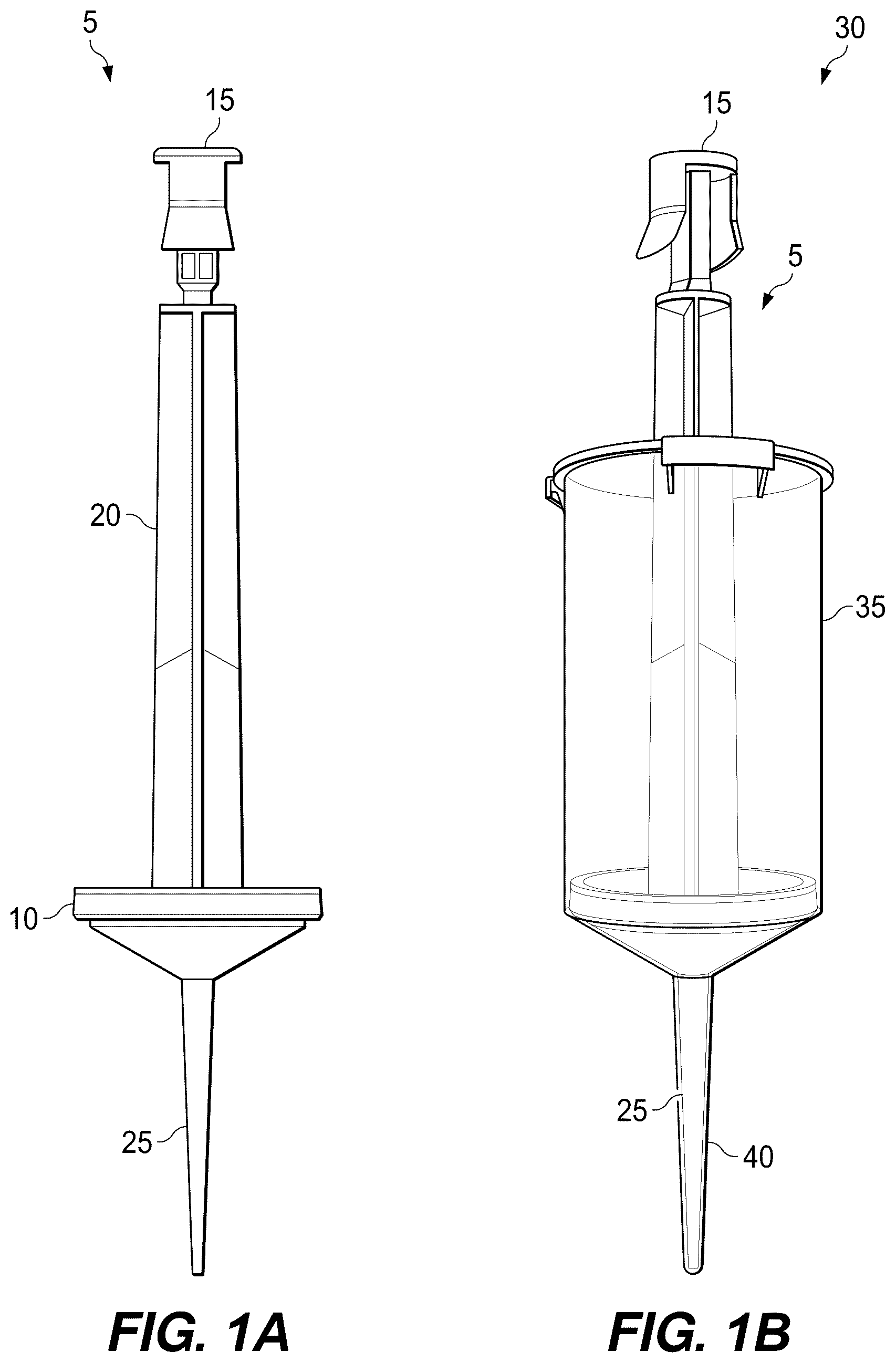 Patent US12472491 Figure 1 – Positive displacement pipette syringe with reduced fluid drag