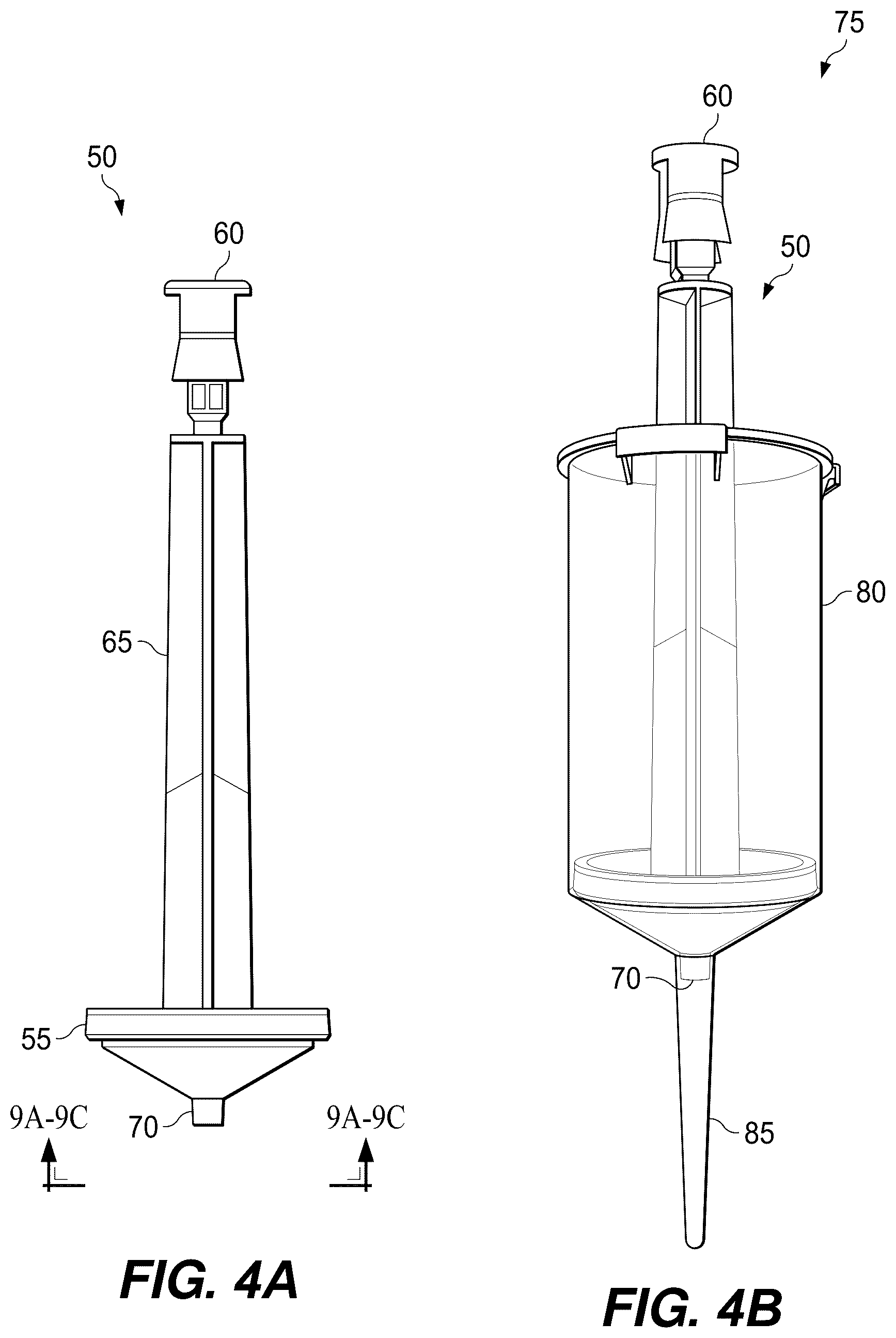 Patent US12472491 Figure 4 – Positive displacement pipette syringe with reduced fluid drag