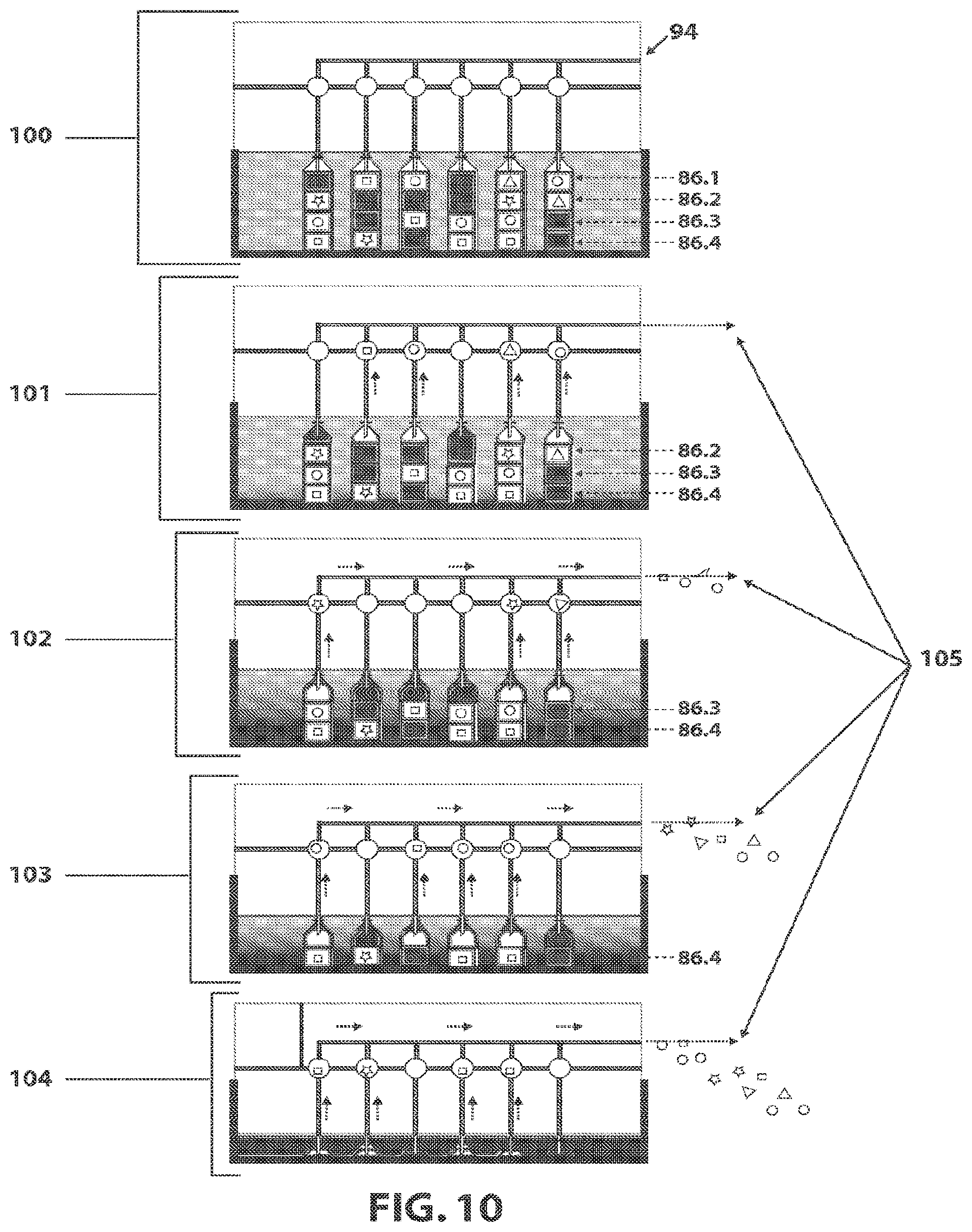 Patent US12472494 Figure 12 – Self-contained modular analytical cartridge and programmable reagent delivery system