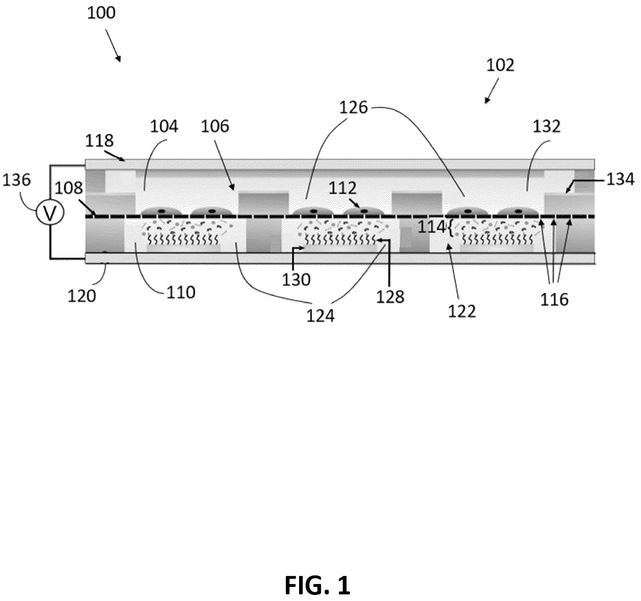 Patent US12472495 Figure 1 – Microfluidic device for live cell manipulation and analysis