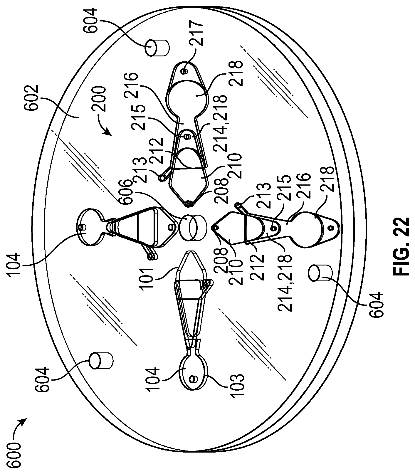 Patent US12472500 Figure 14 – Microfluidic device