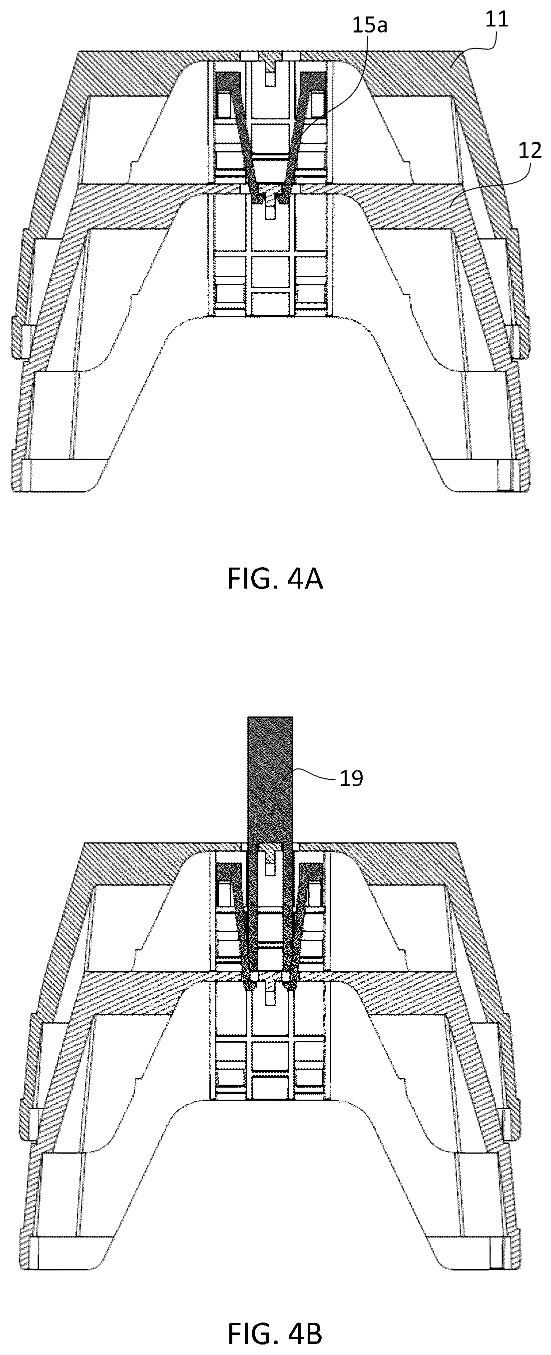 Patent US12472504 Figure 4 – Holder, a set of parts, and a method of manipulating holders of laboratory consumables