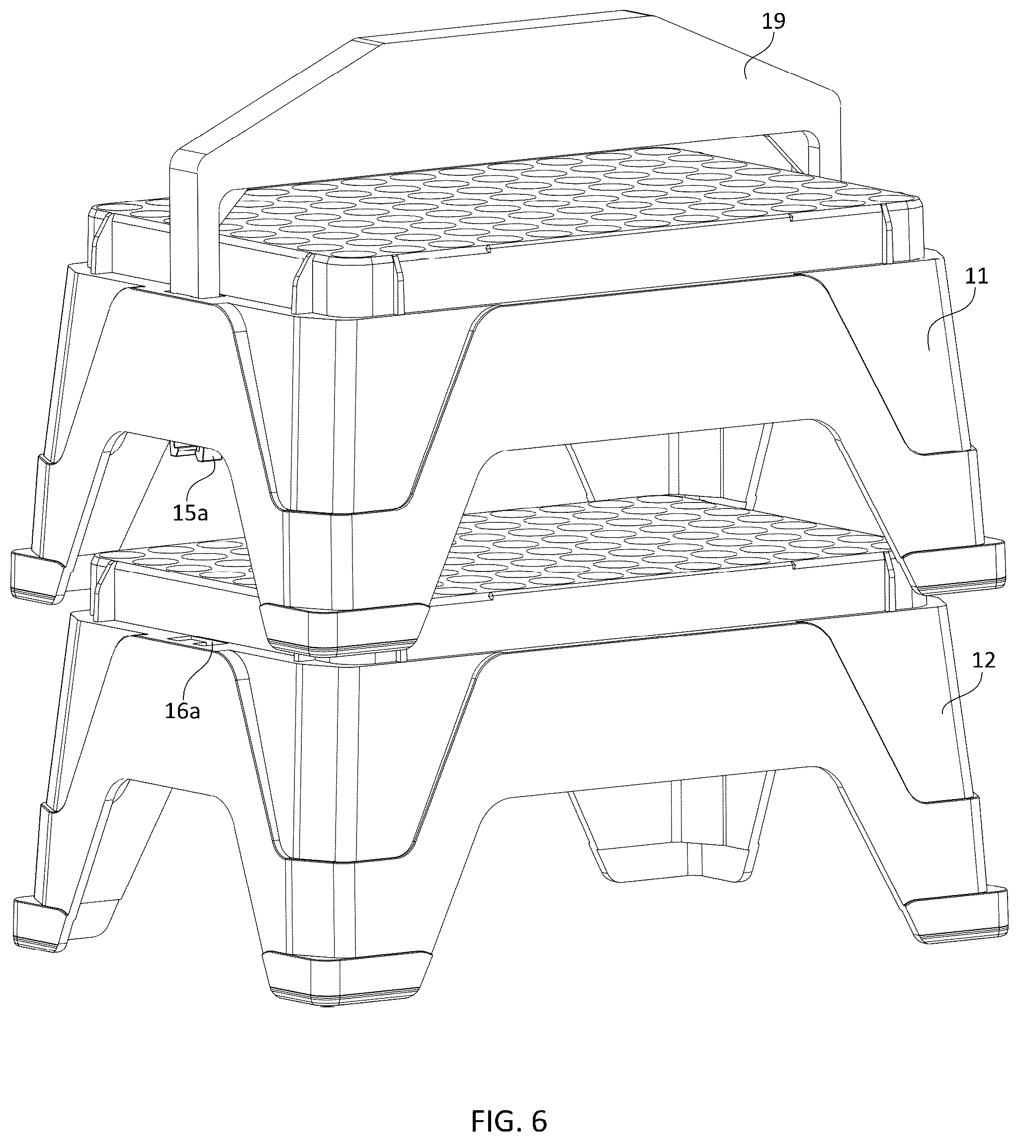 Patent US12472504 Figure 7 – Holder, a set of parts, and a method of manipulating holders of laboratory consumables
