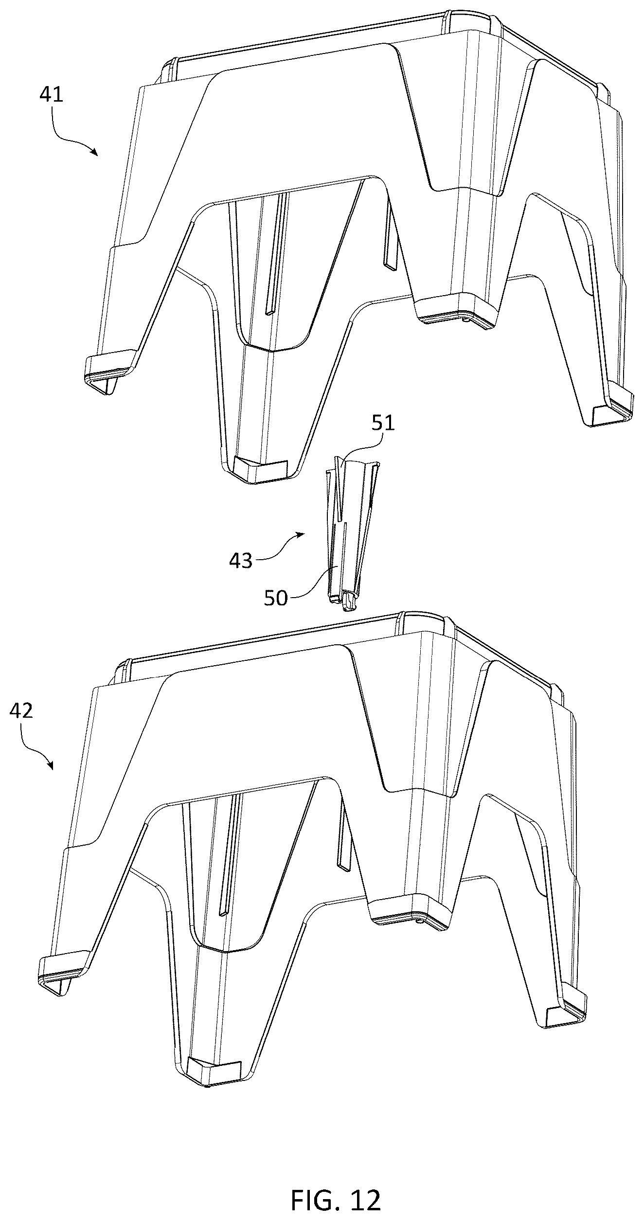 Patent US12472504 Figure 14 – Holder, a set of parts, and a method of manipulating holders of laboratory consumables