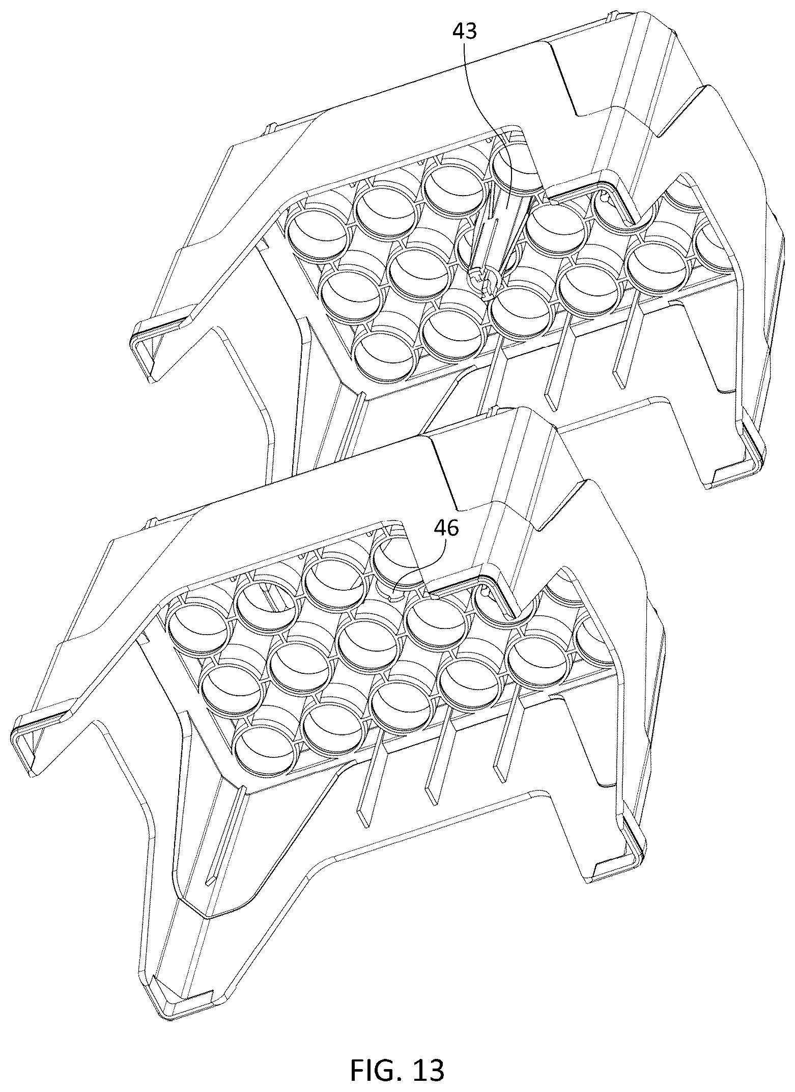 Patent US12472504 Figure 15 – Holder, a set of parts, and a method of manipulating holders of laboratory consumables