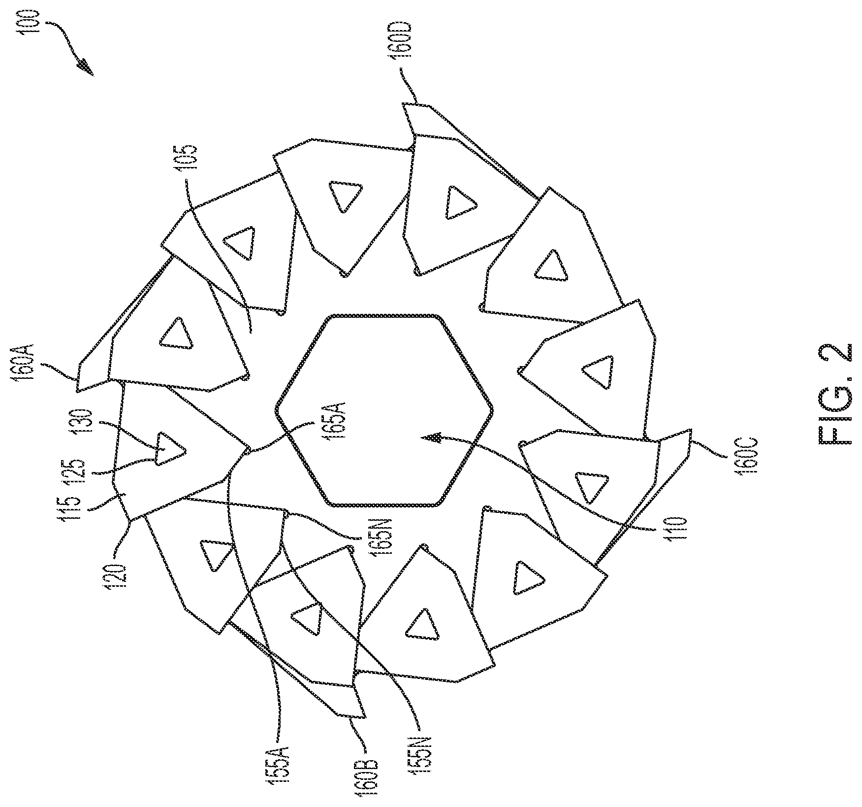Patent US12472505 Figure 2 – Shredder blade assembly