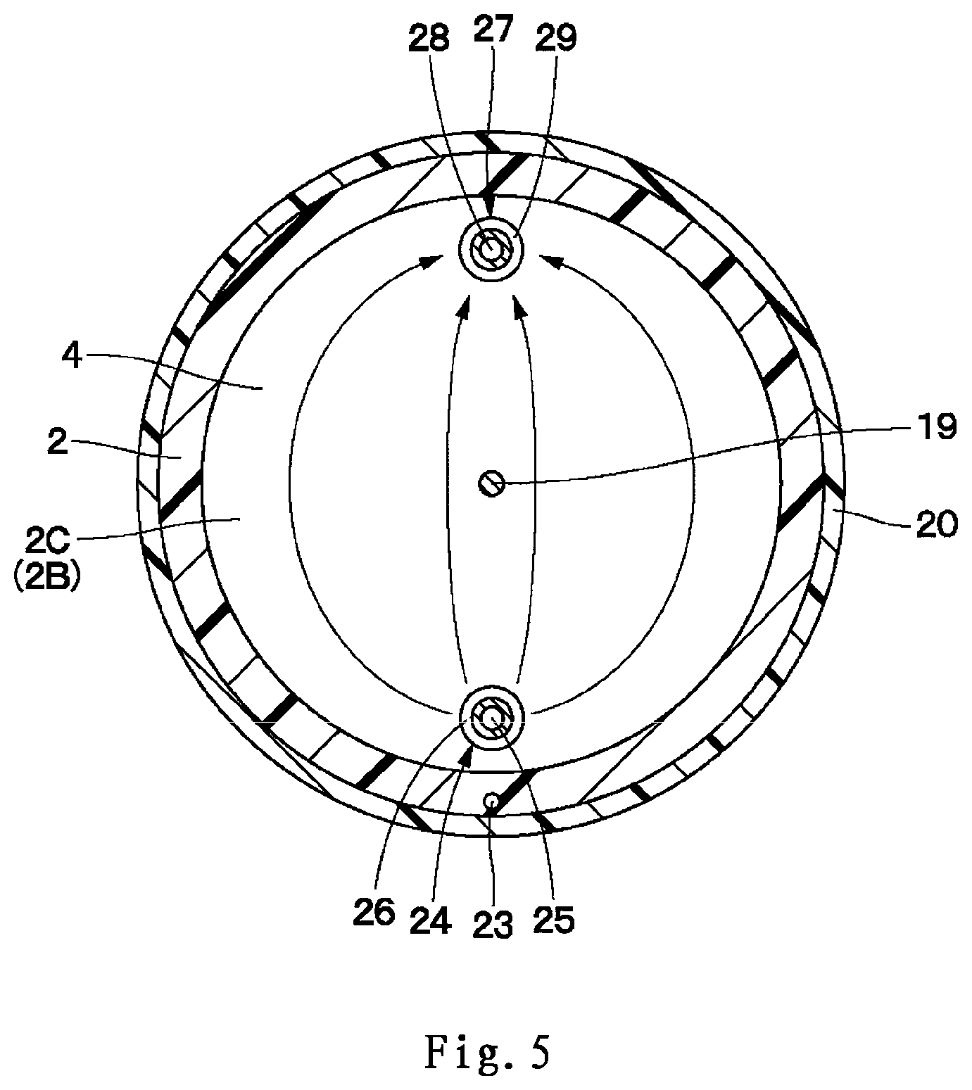 Patent US12472515 Figure 4 – Electrostatic coating device