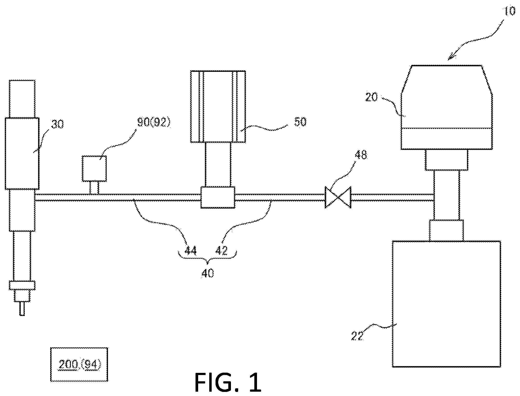 Patent US12472518 — Fluid discharge system — Figure 1