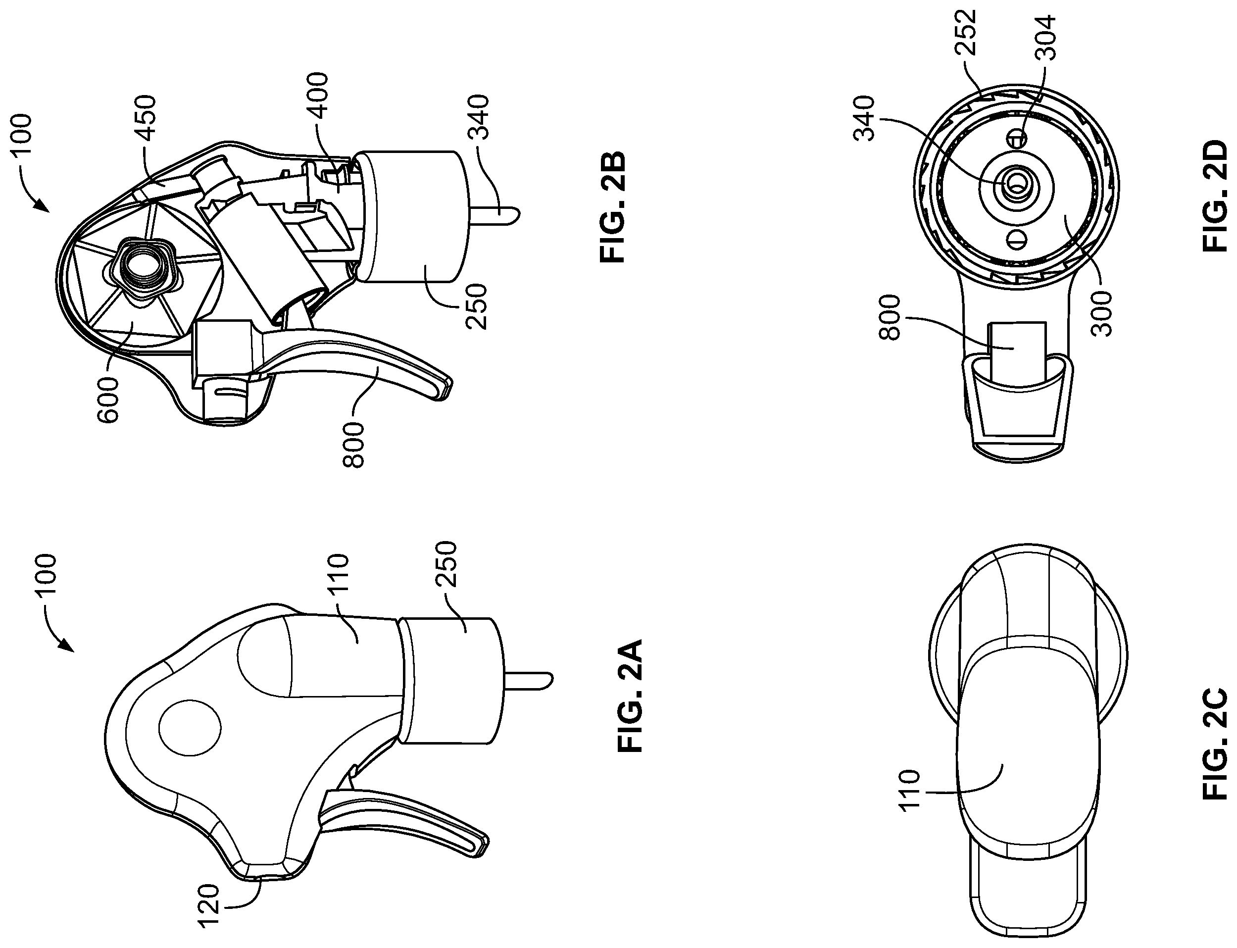 Patent US12472520 Figure 2 – Continuous spray trigger dispenser